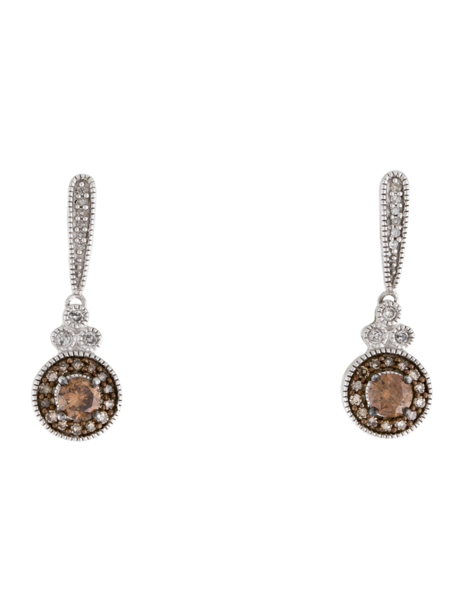 Earrings 14K Diamond Drop