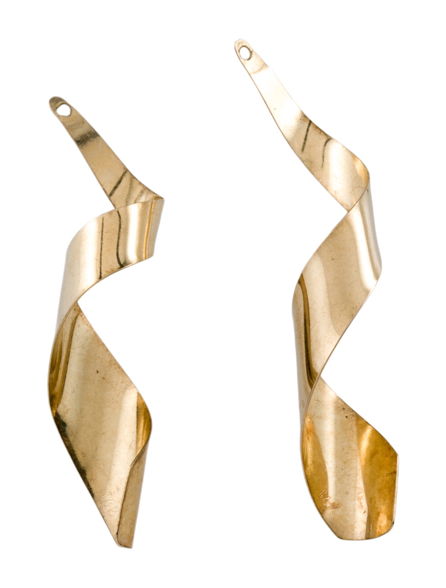 Earrings 14K Spiral Ear Enhancers