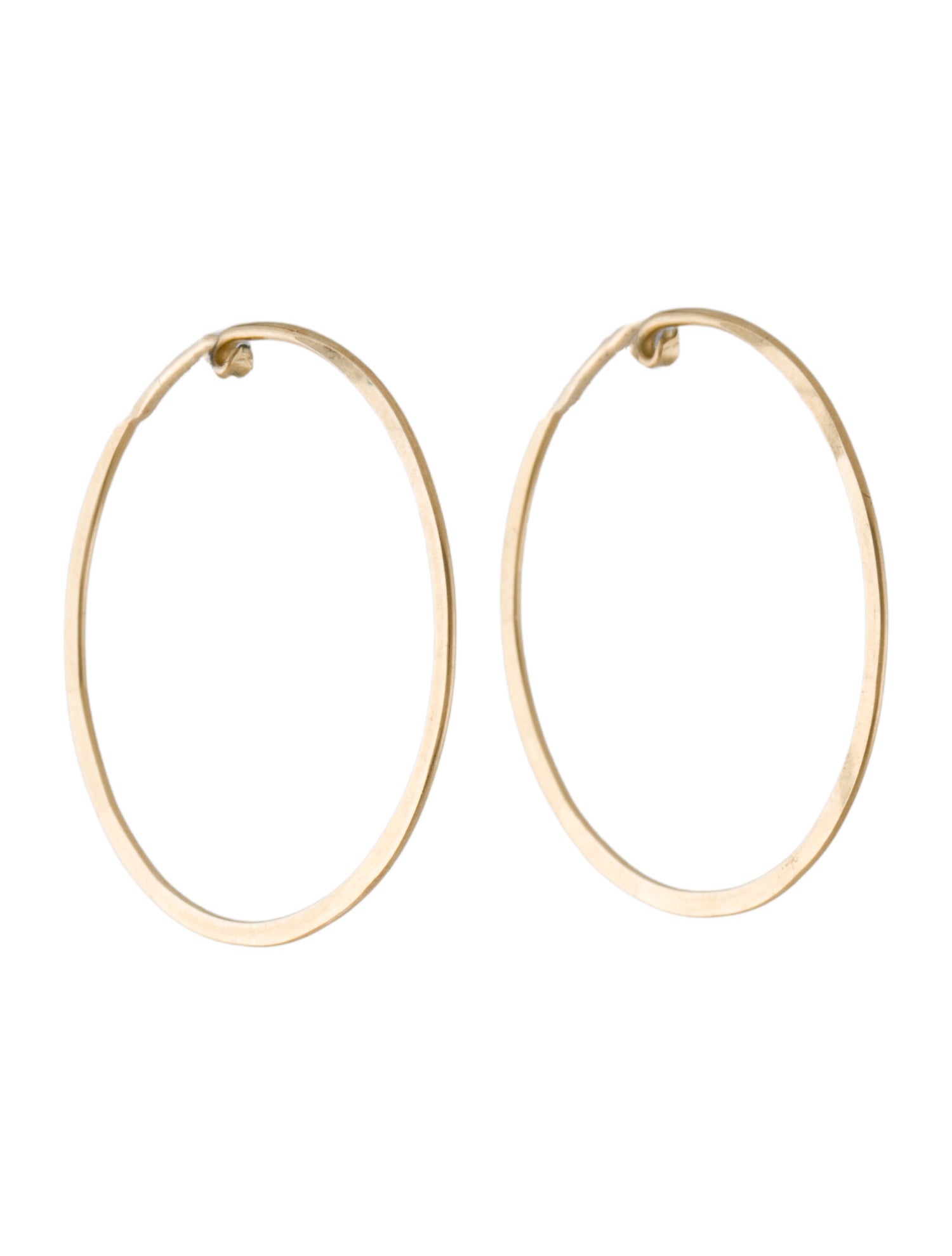 Earrings 10K Hoop Ear Cuffs