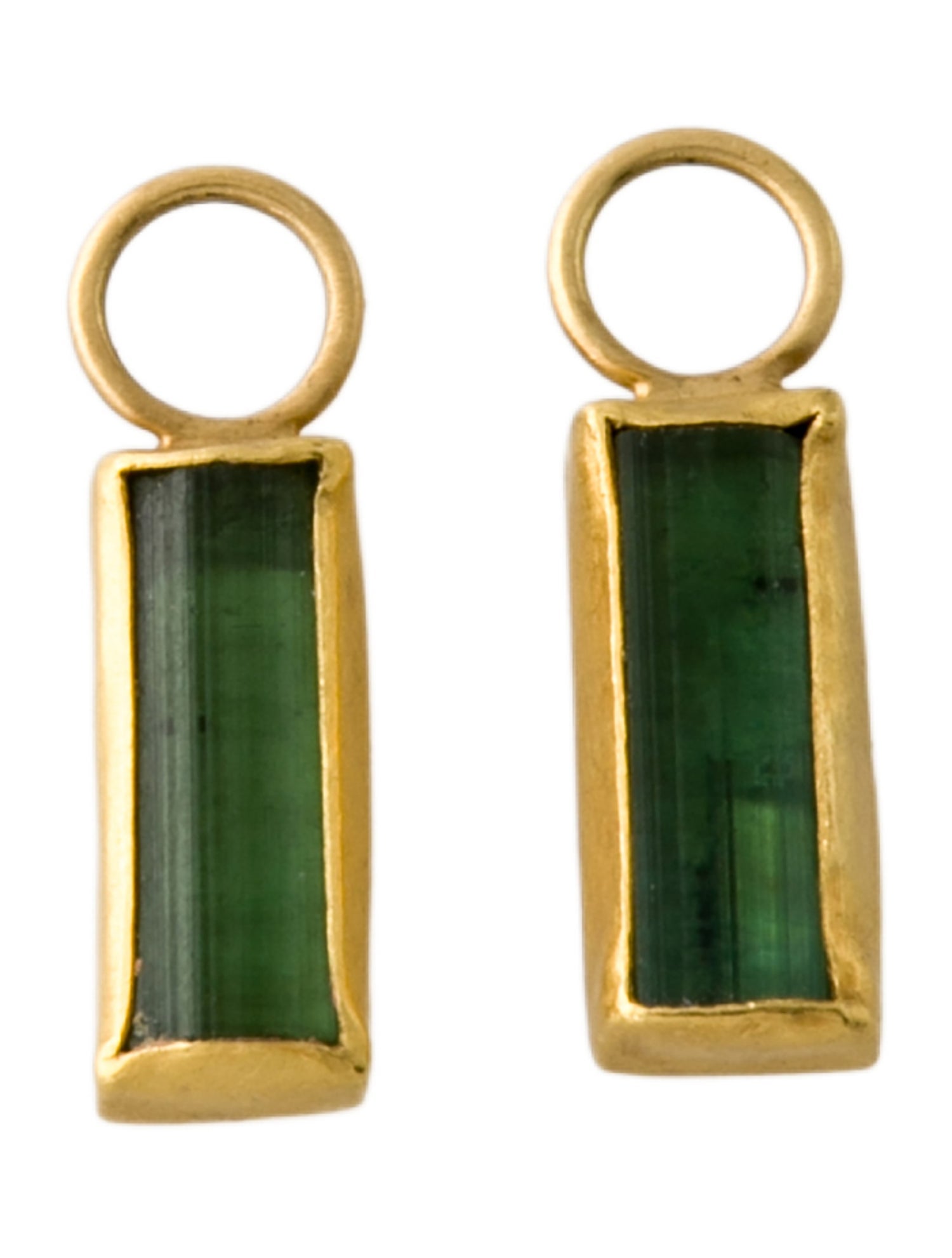 Earrings 18K Tourmaline Earring Enhancers