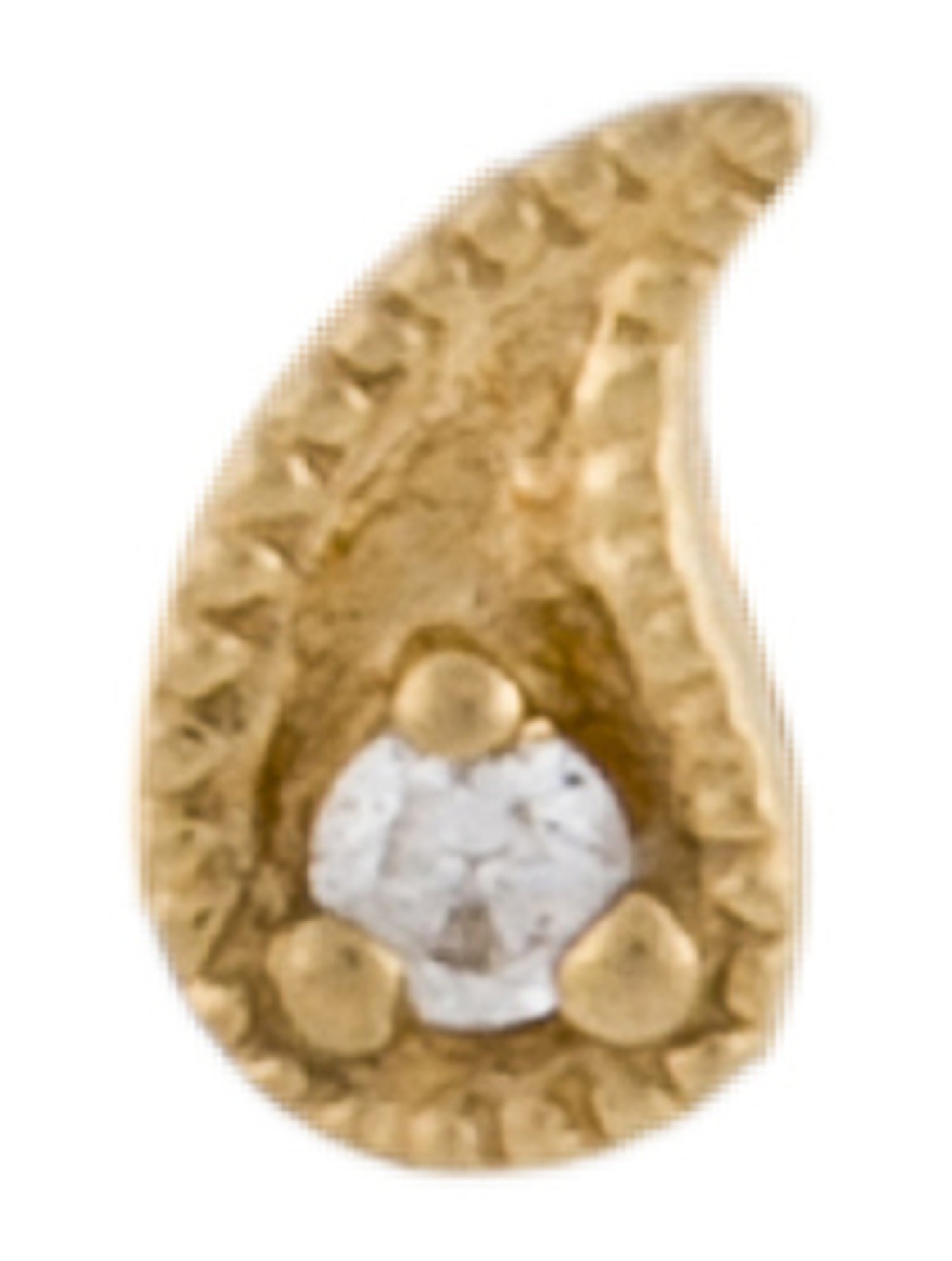 Earrings 18K Diamond Single Stud Earring