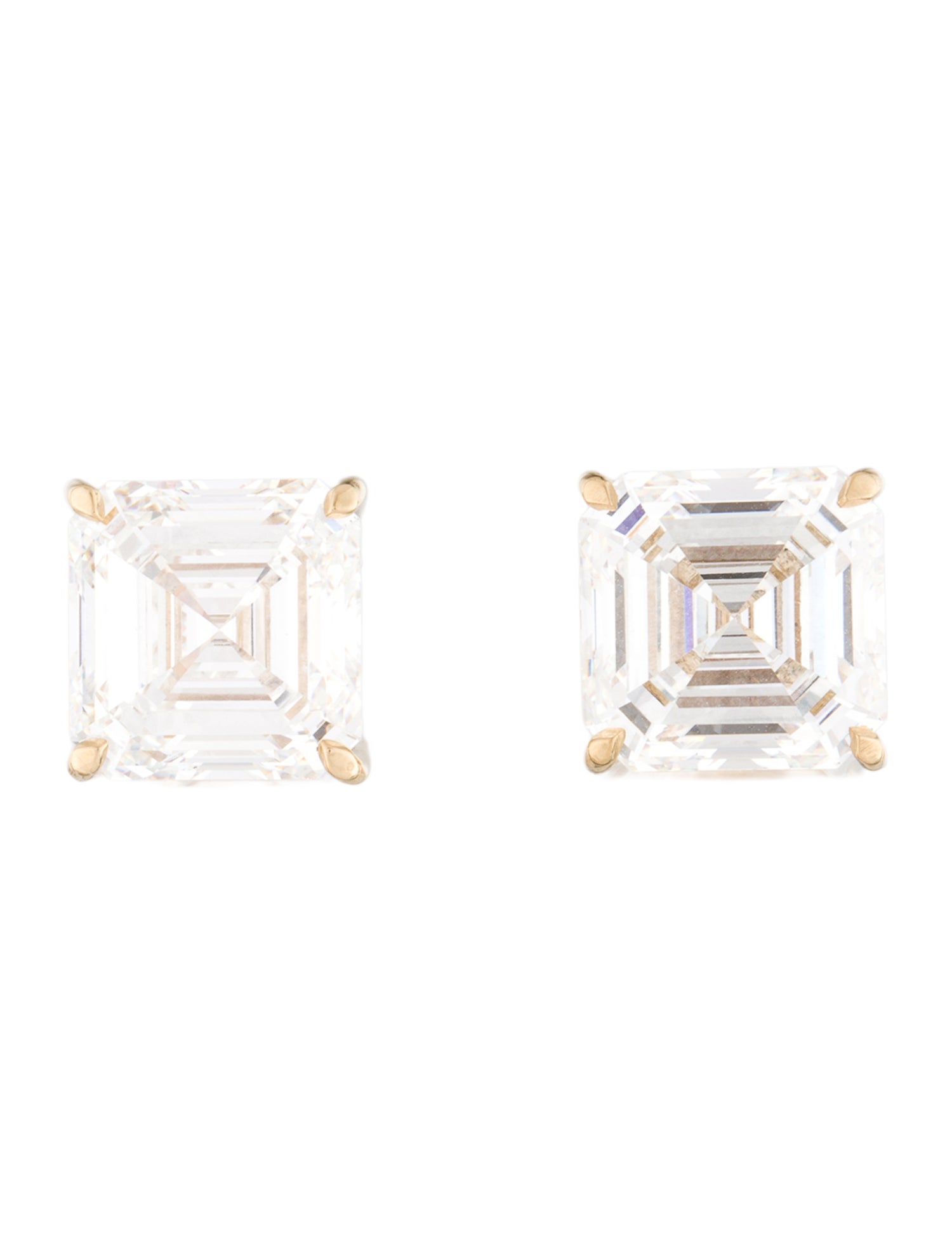 Earrings 14K 16.13ctw Lab-Grown Diamond Stud