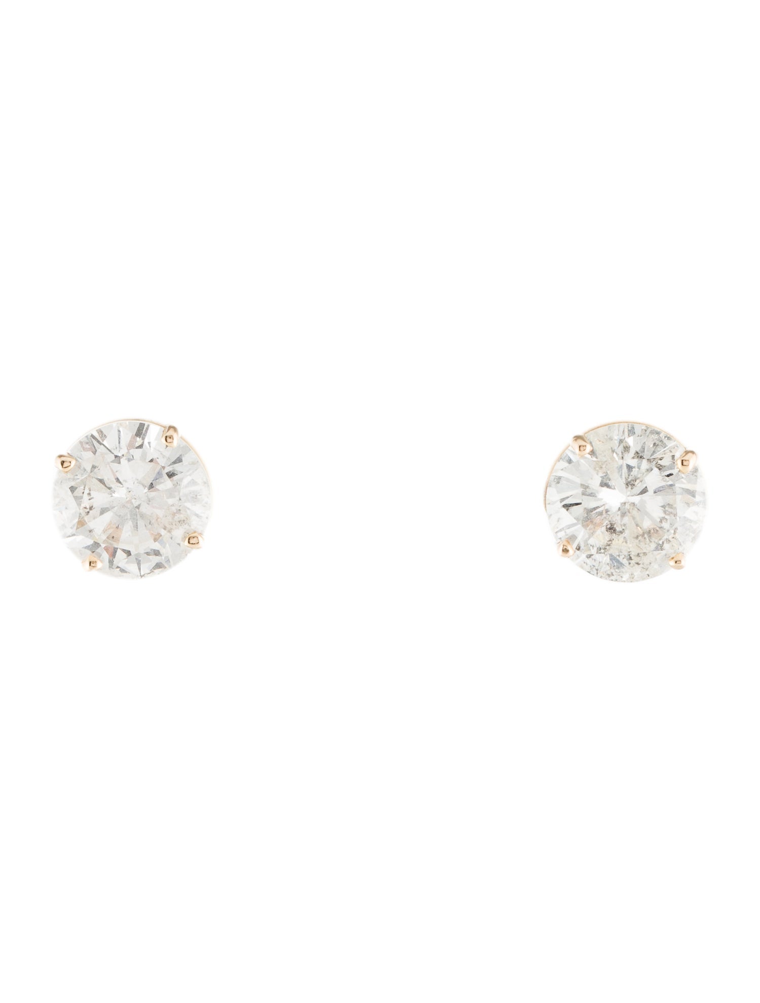 Earrings 14K 3.75ctw Diamond Stud