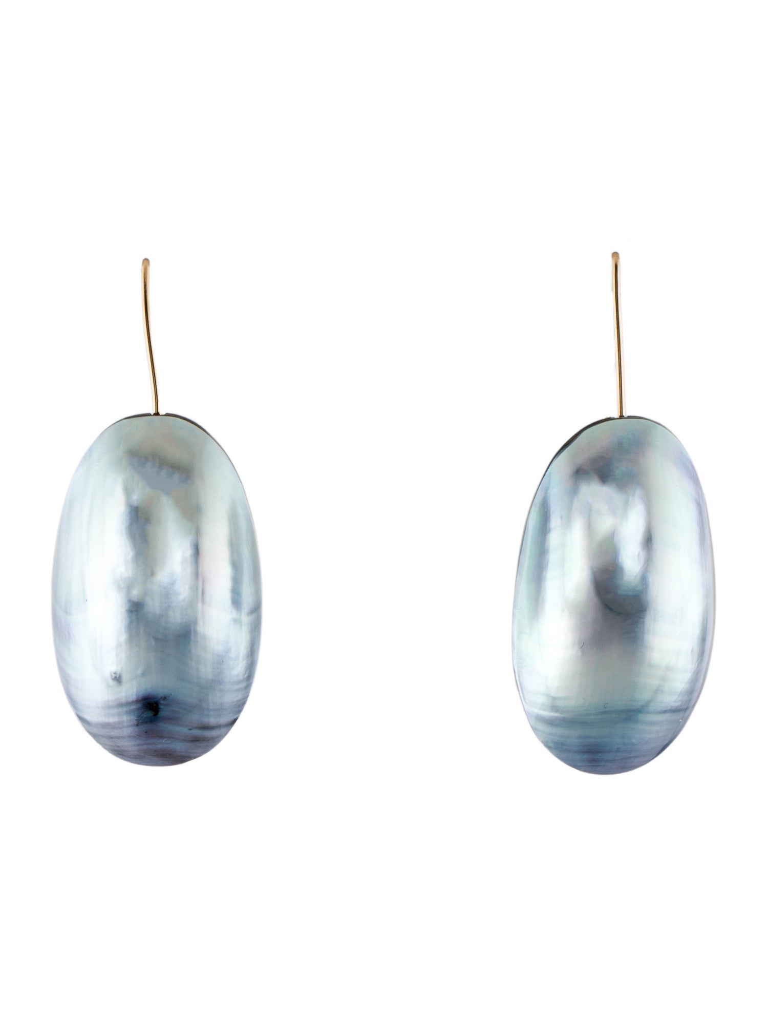 Earrings 10K Shell Drop