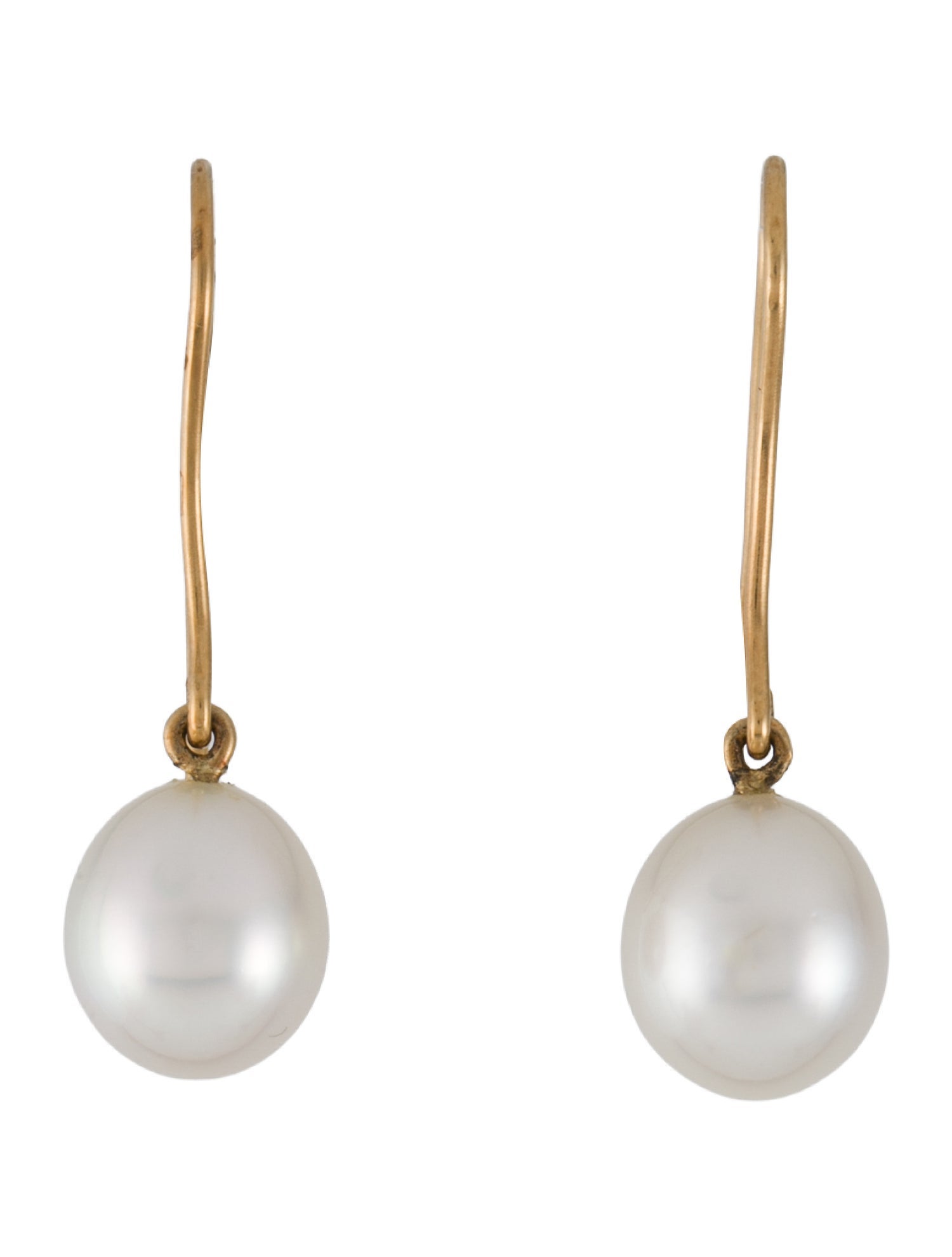 Earrings 18K Pearl Drop