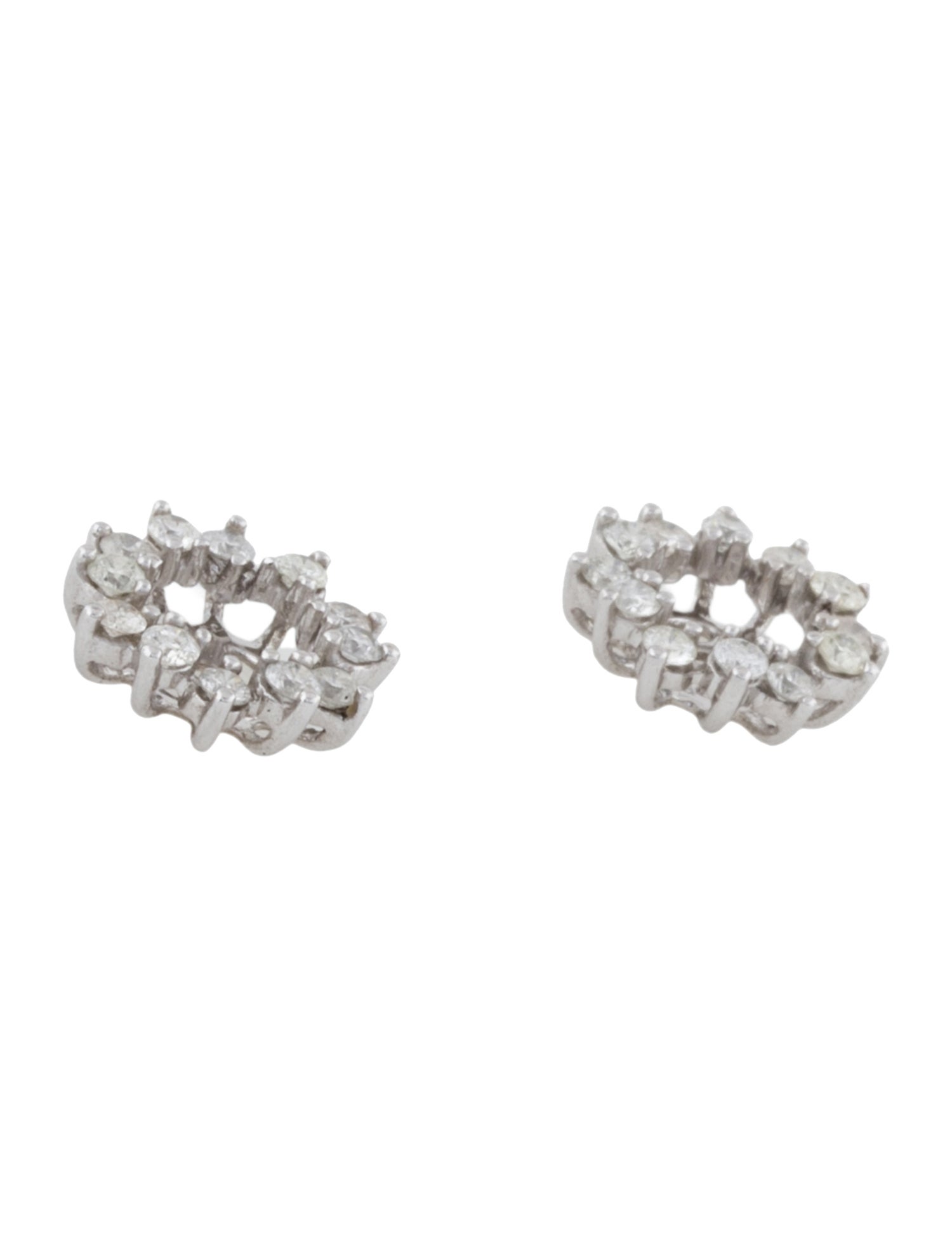 Earrings 14K Diamond Earring Jackets