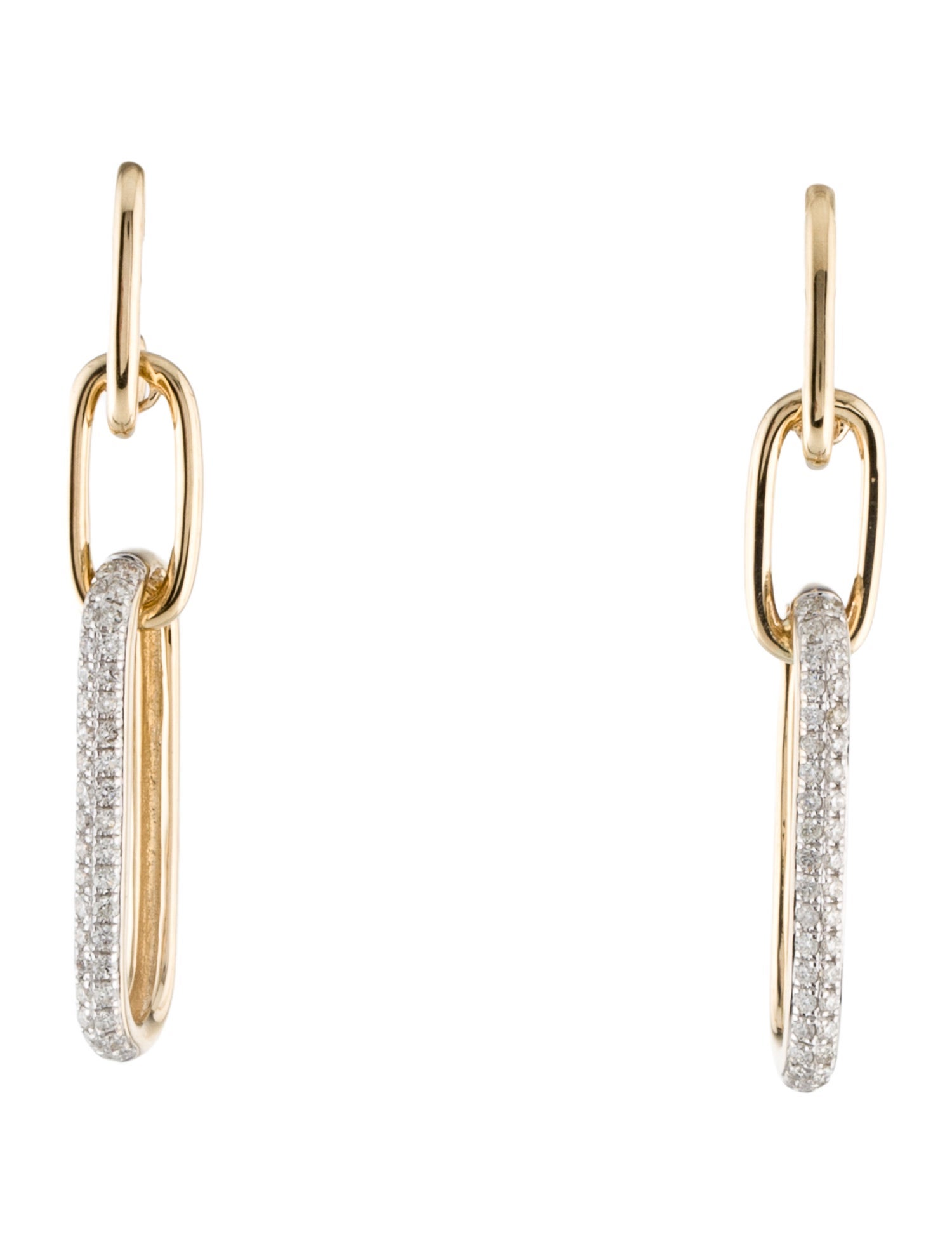 Earrings 14K Diamond Drop