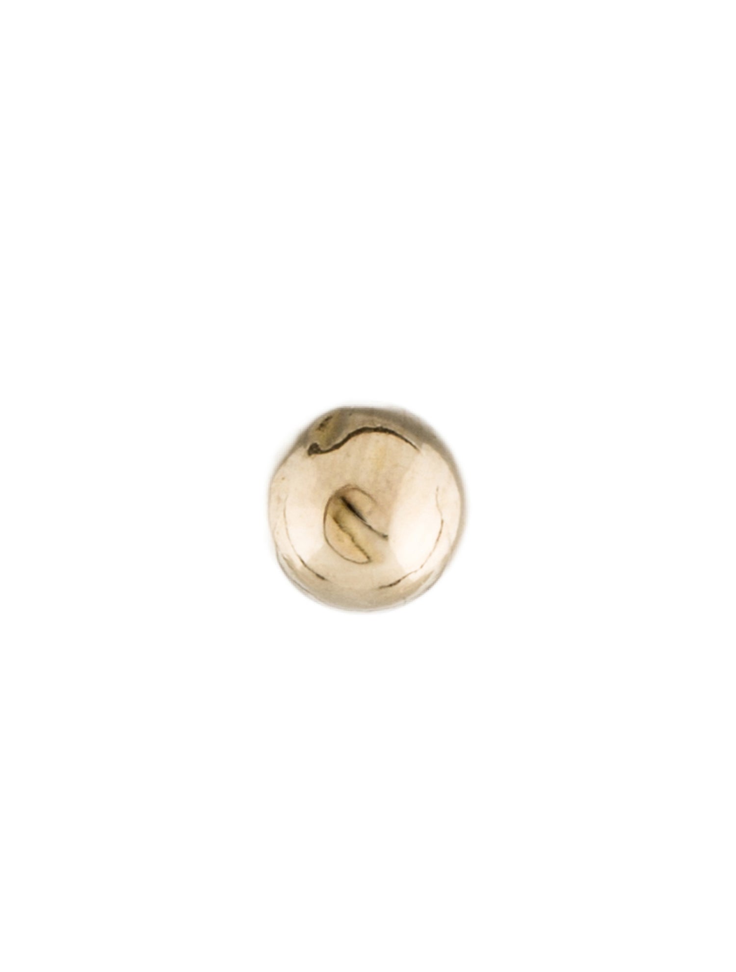 Earrings 14K Sphere Stud Single Earring