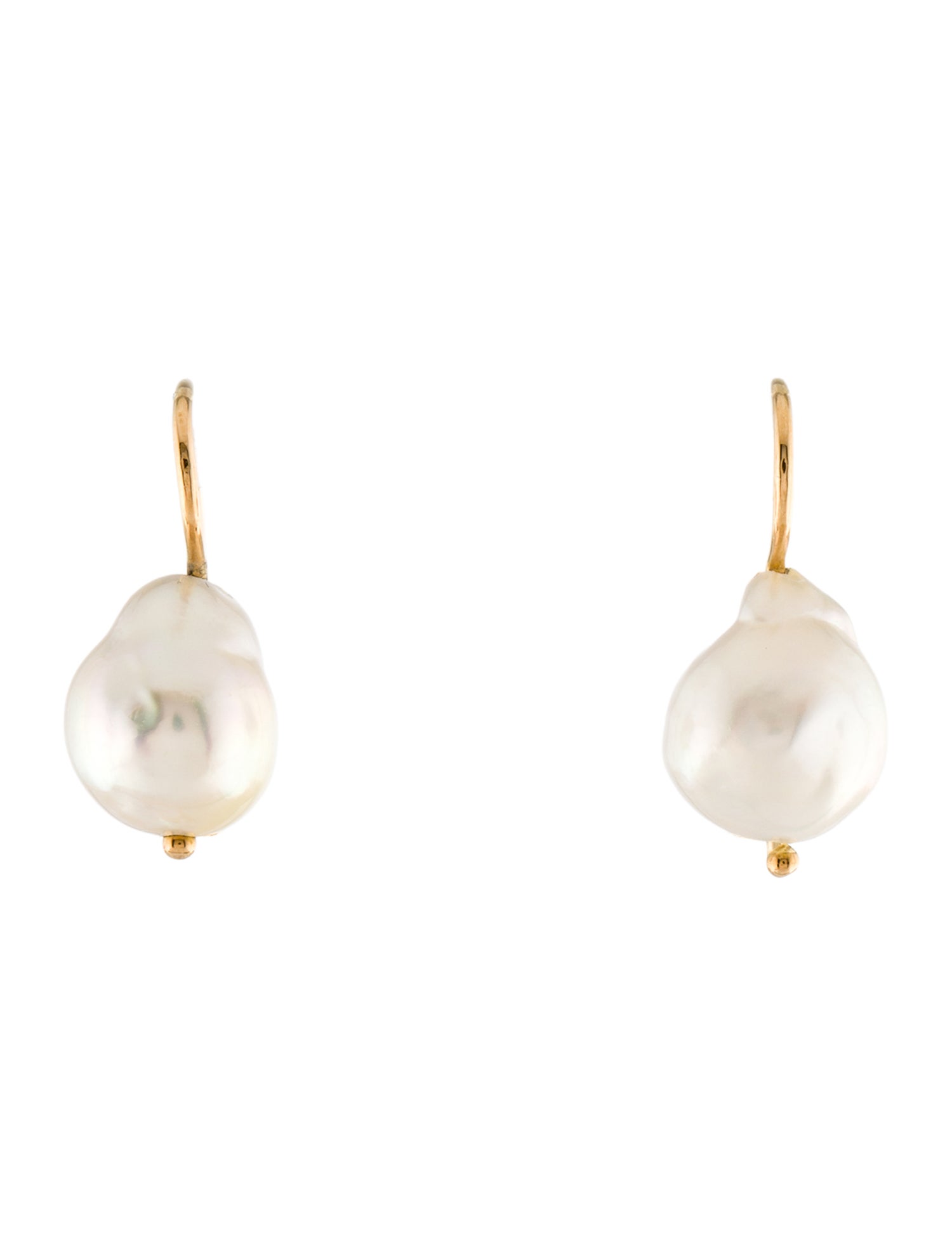 Earrings 18K Pearl Drop