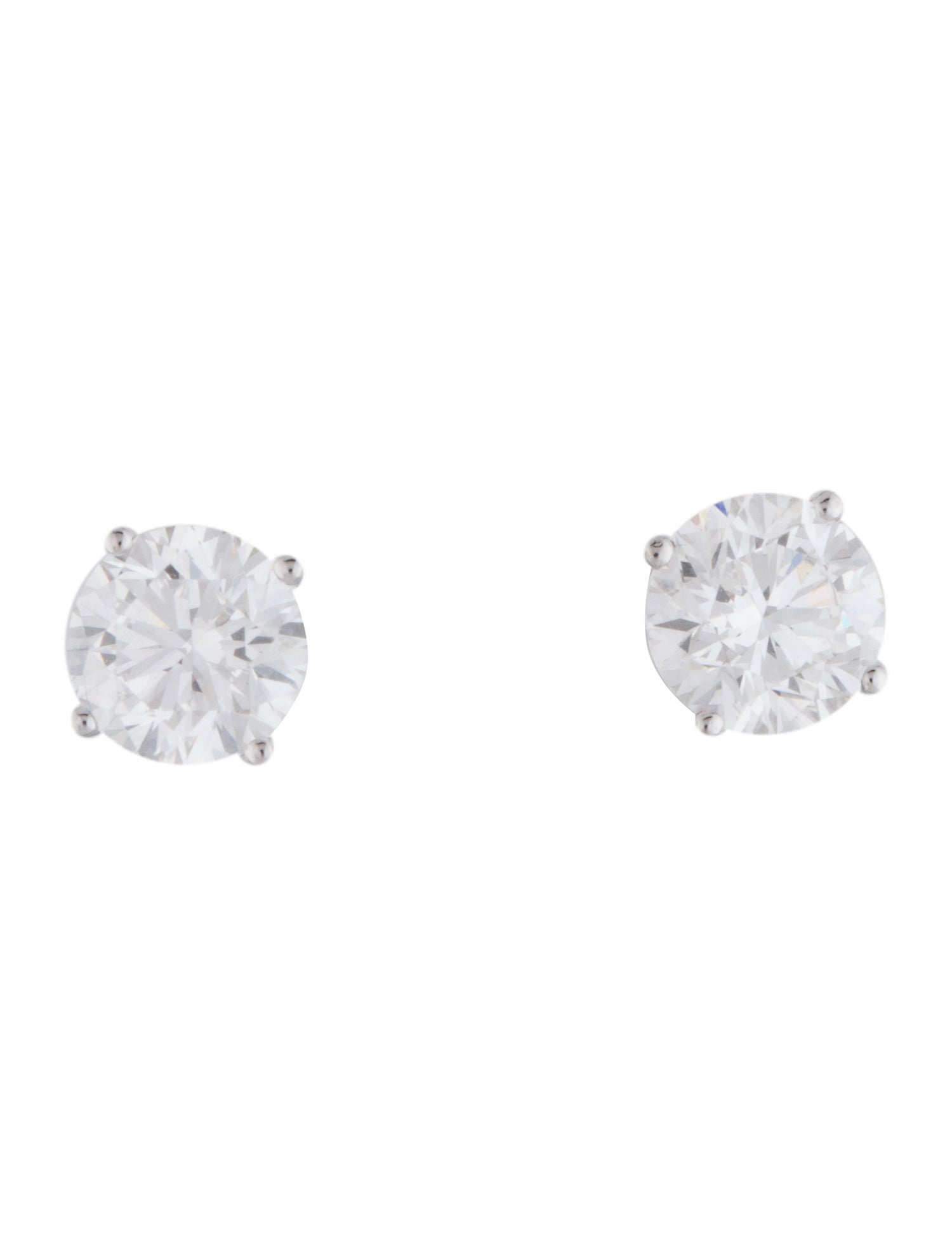 Earrings 14K 1.50ctw Lab-Grown Diamond Solitaire Stud