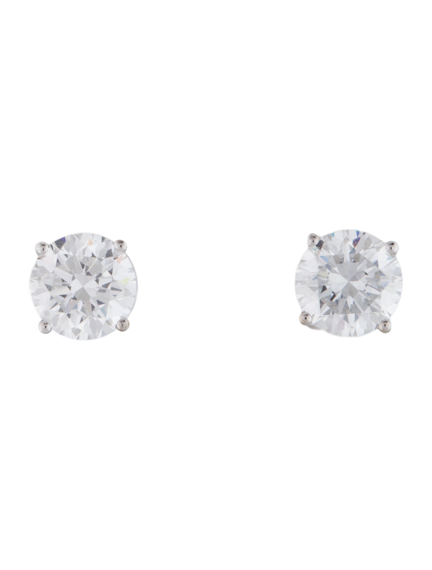 Earrings 14K 1.50ctw Lab-Grown Diamond Solitaire Stud