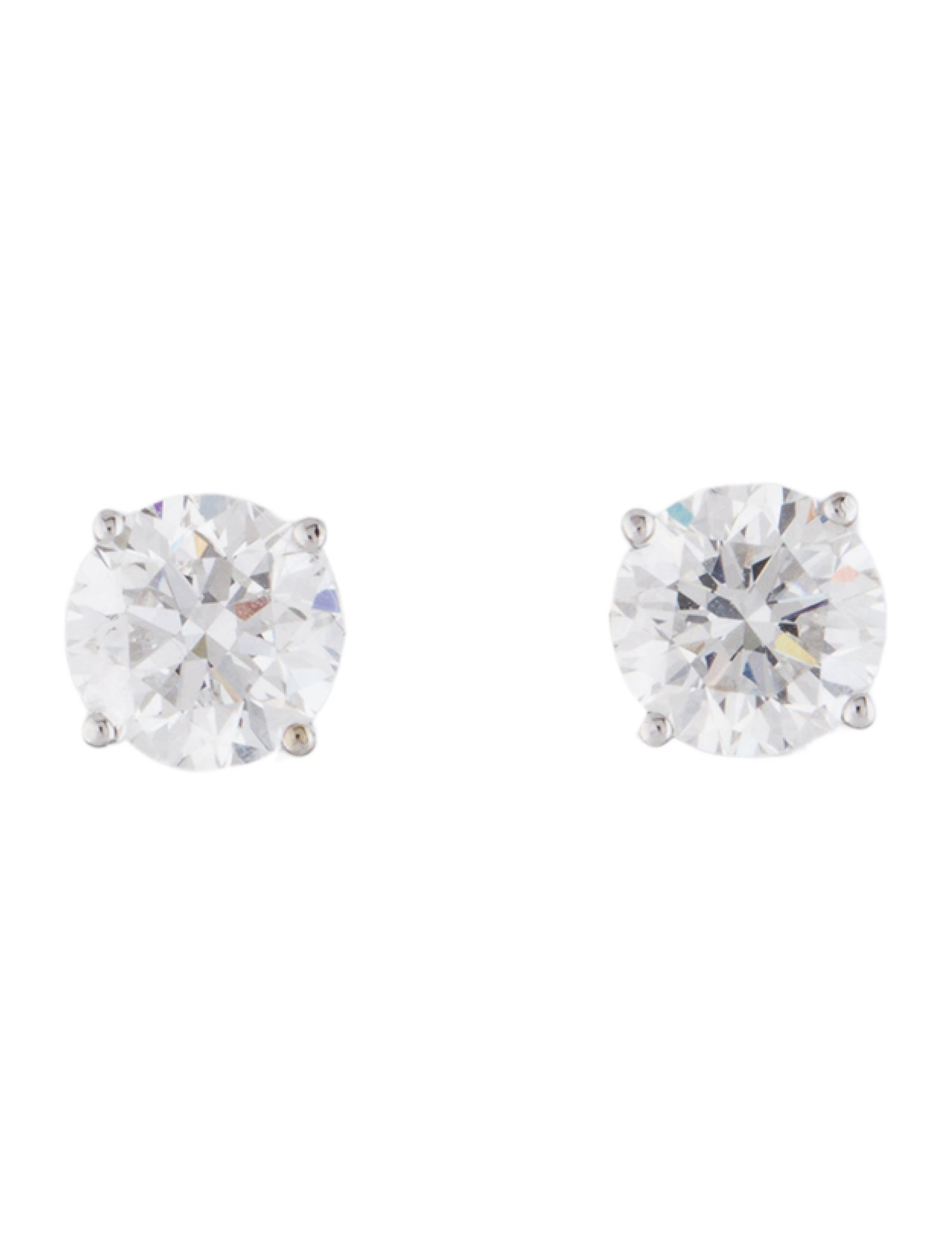 Earrings 14K 1.50ctw Lab-Grown Diamond Solitaire Stud