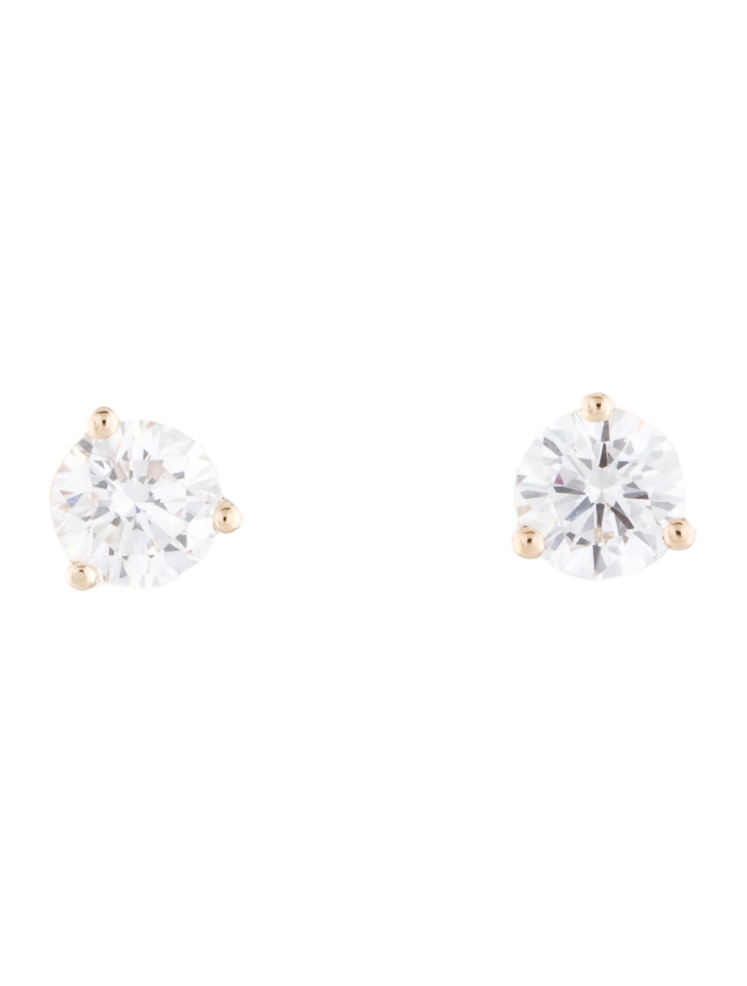 Earrings 14K Lab-Grown Diamond Stud