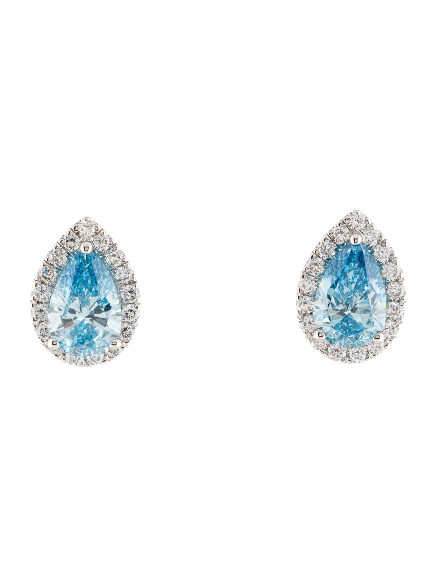 Earrings 14K 3.53ctw Lab-Grown Diamond Stud
