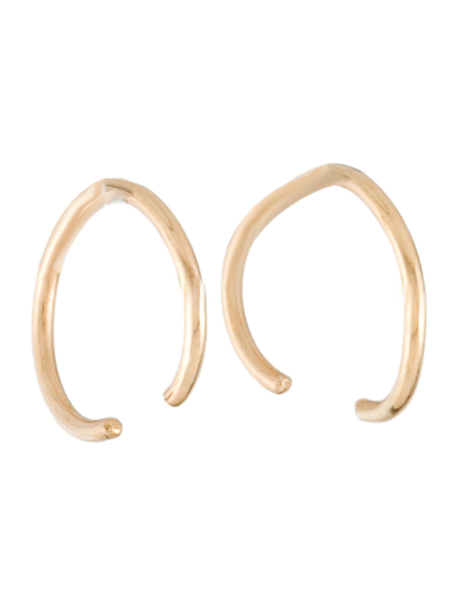 Earrings 14K Wire Hoop