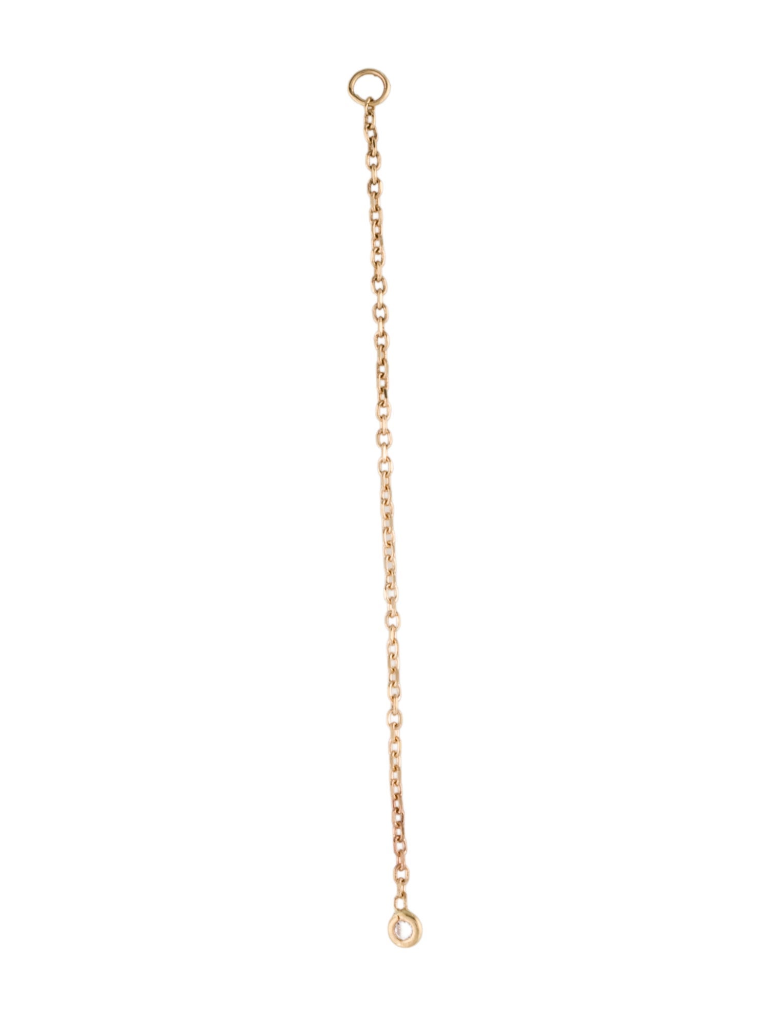Earrings 14K Diamond Single Earring Enhancer