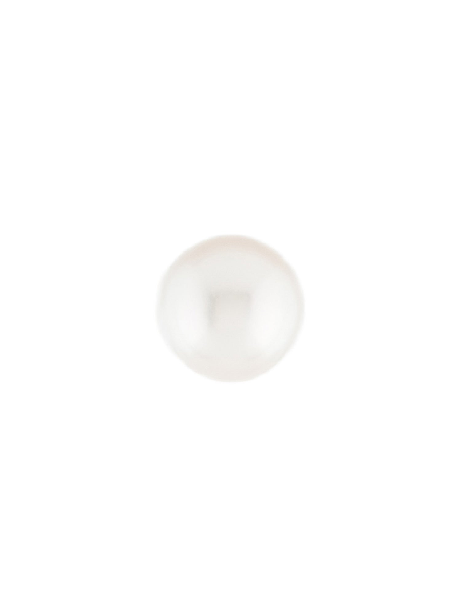 Earrings 14K Pearl Single Stud
