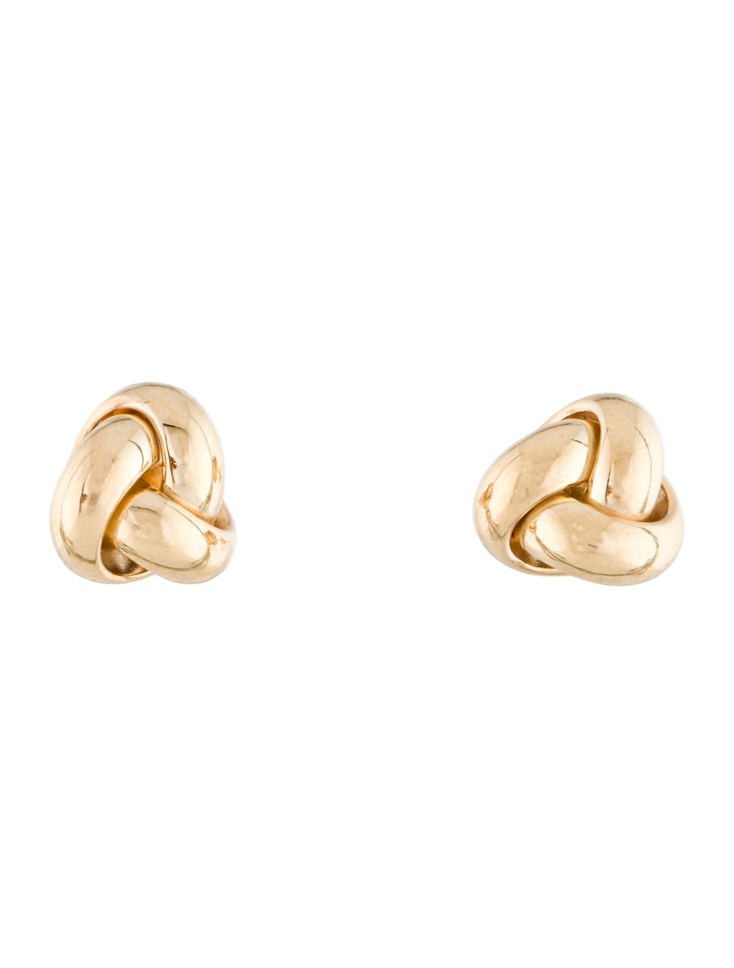 Earrings 14K Love Knot Stud