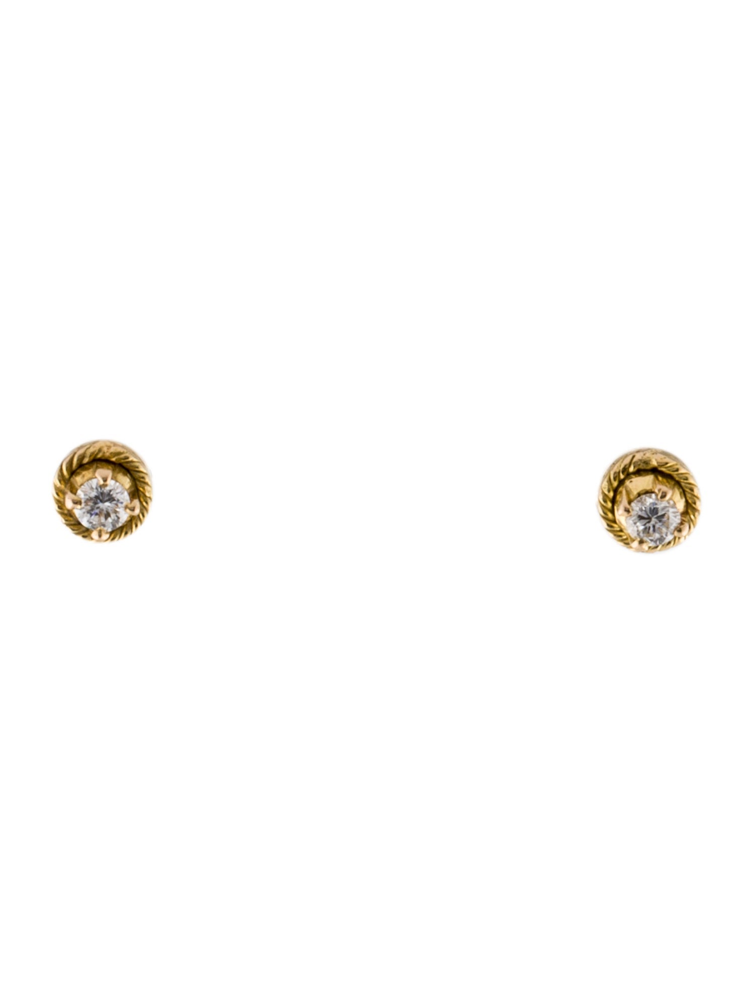 Earrings 14K Diamond Stud