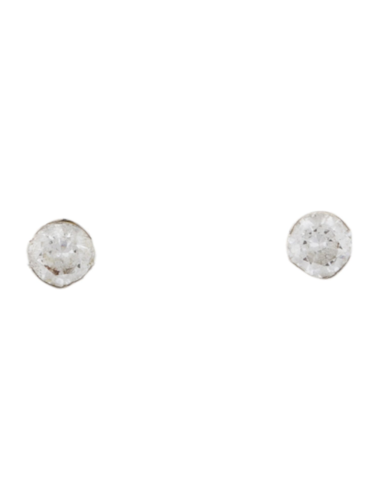Earrings 18K Cubic Zirconia Stud