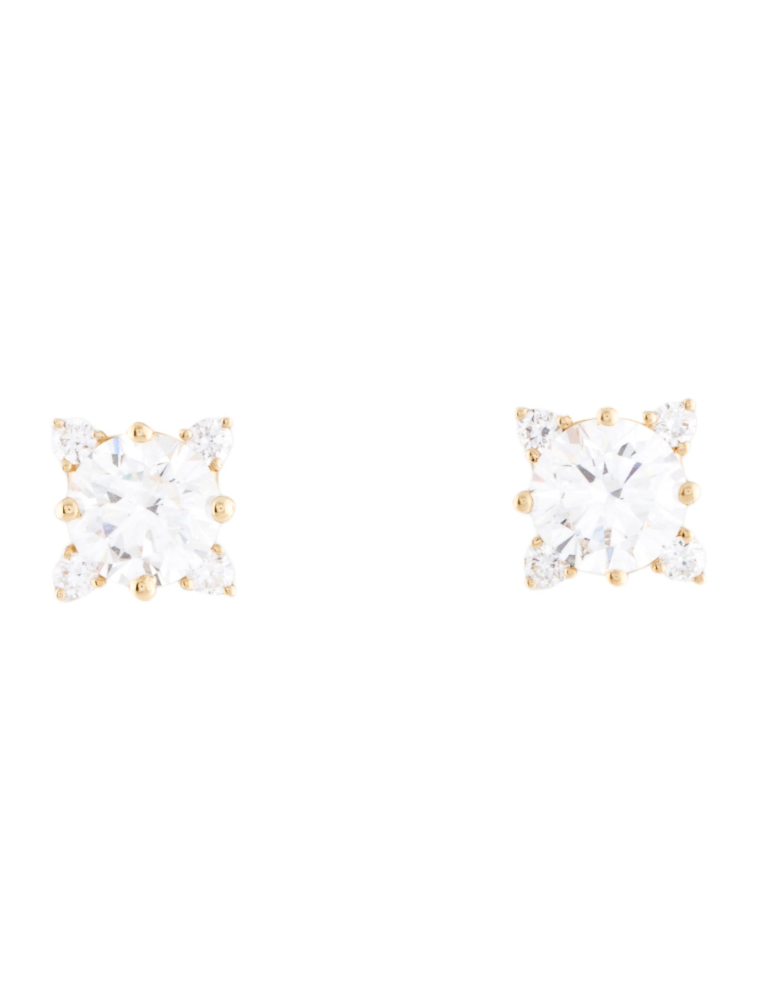 Earrings 14K 2.00ctw Lab-Grown Diamond Stud