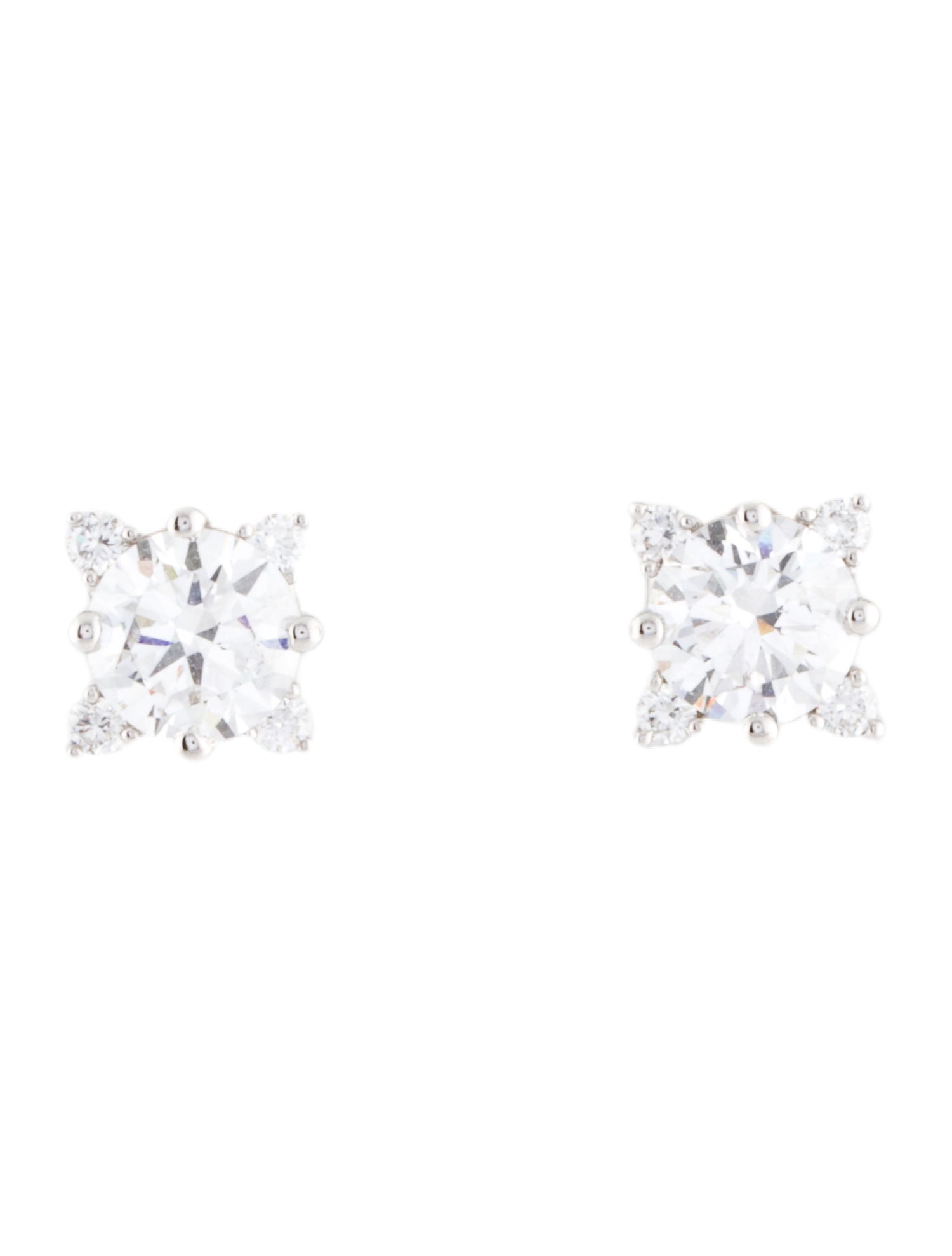 Earrings 14K 2.00ctw Lab-Grown Diamond Stud