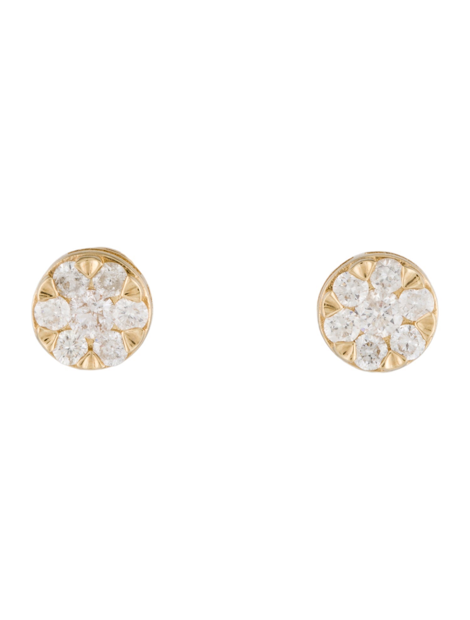 Earrings 14K Diamond Stud