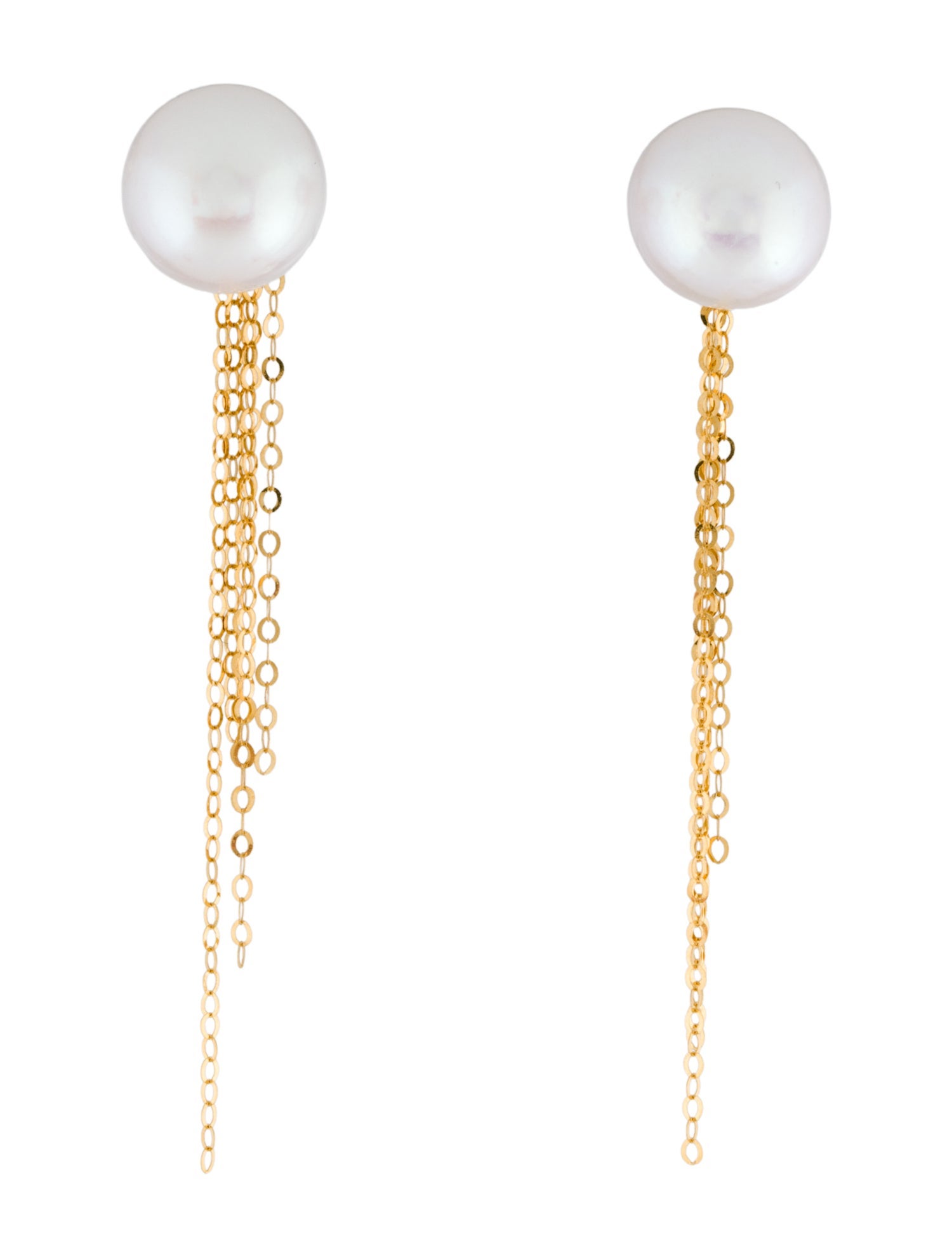 Earrings 18K Pearl Convertible Drop