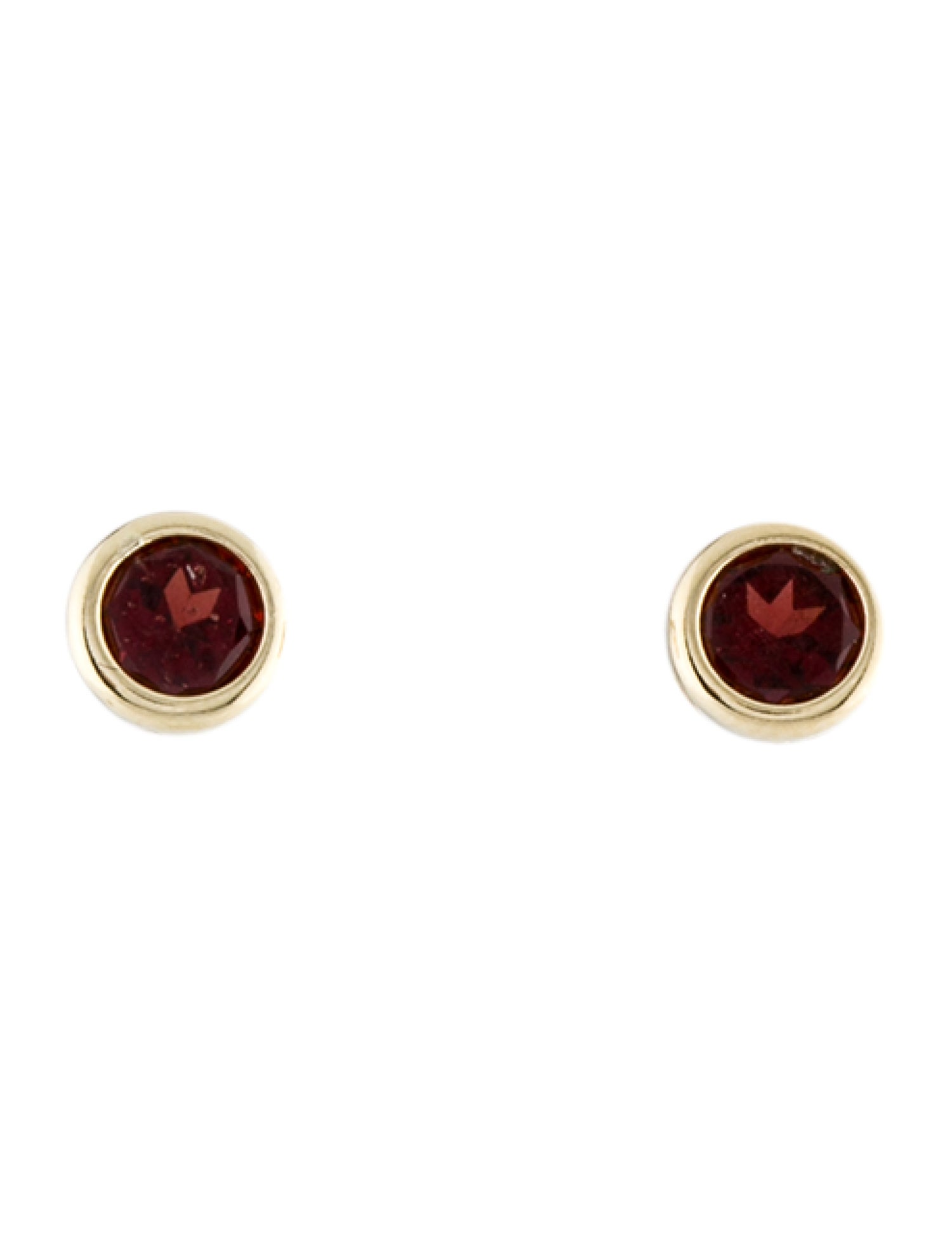 Earrings 14K 1.02ctw Garnet Stud