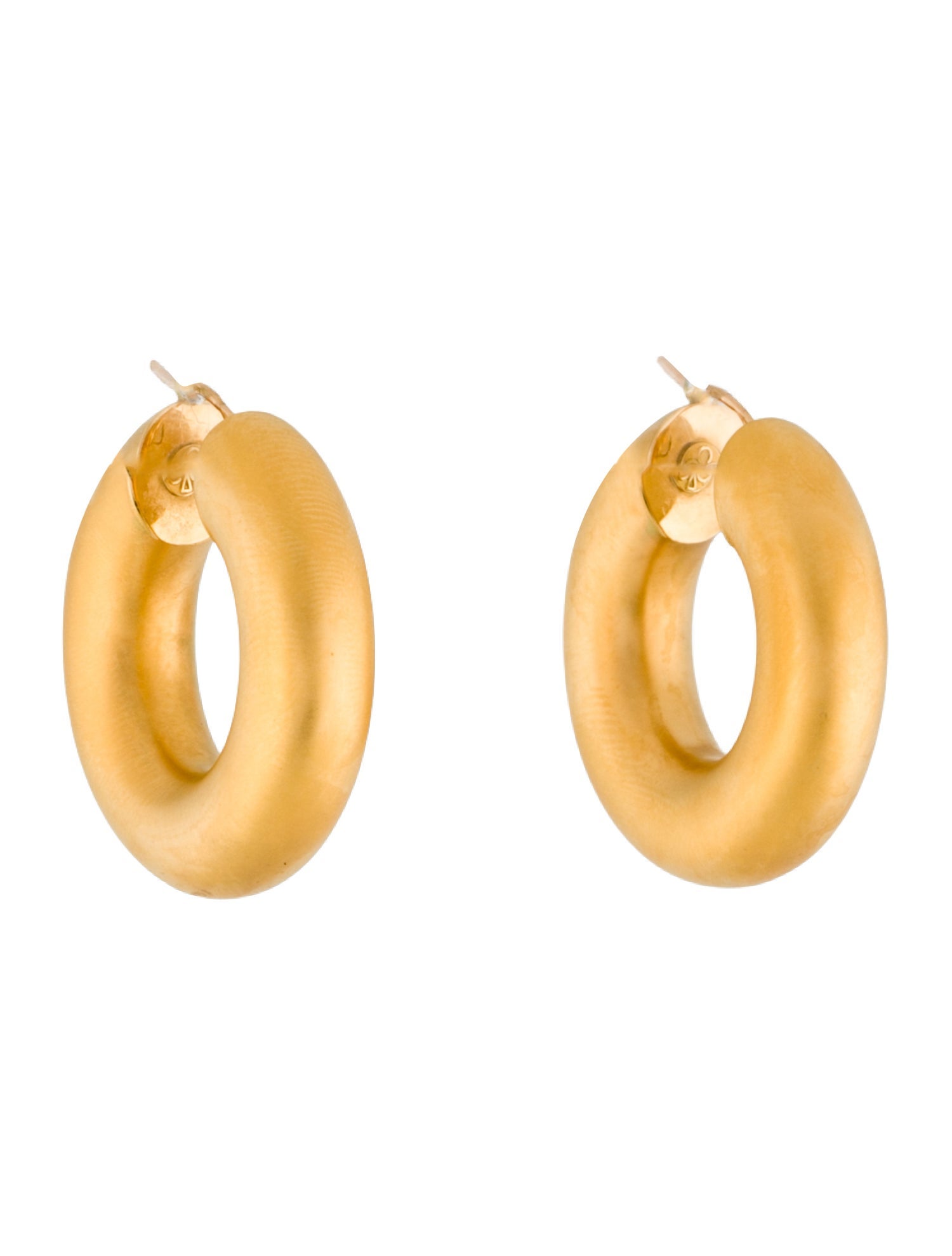 Earrings Charles Garnier 18K Chunky Hoop