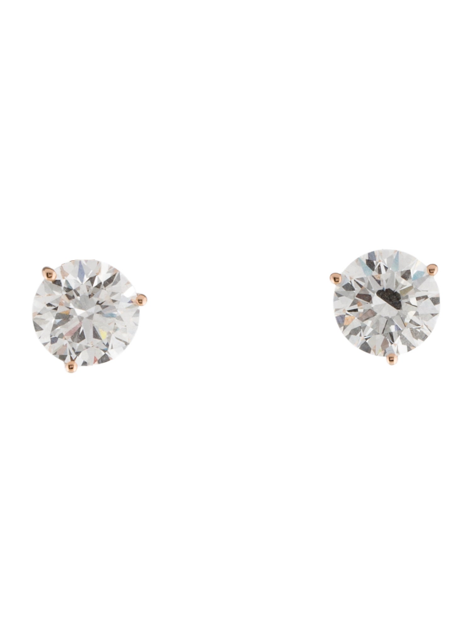 Earrings 14K 4.50ctw Lab-Grown Diamond Stud