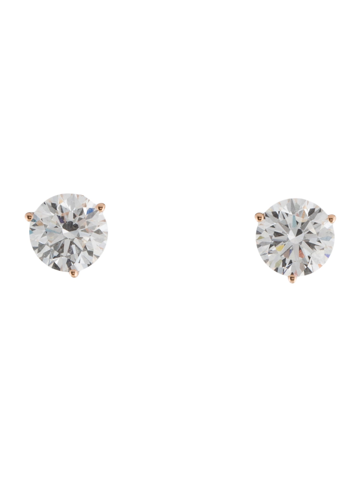 Earrings 14K 4.50ctw Lab-Grown Diamond Stud