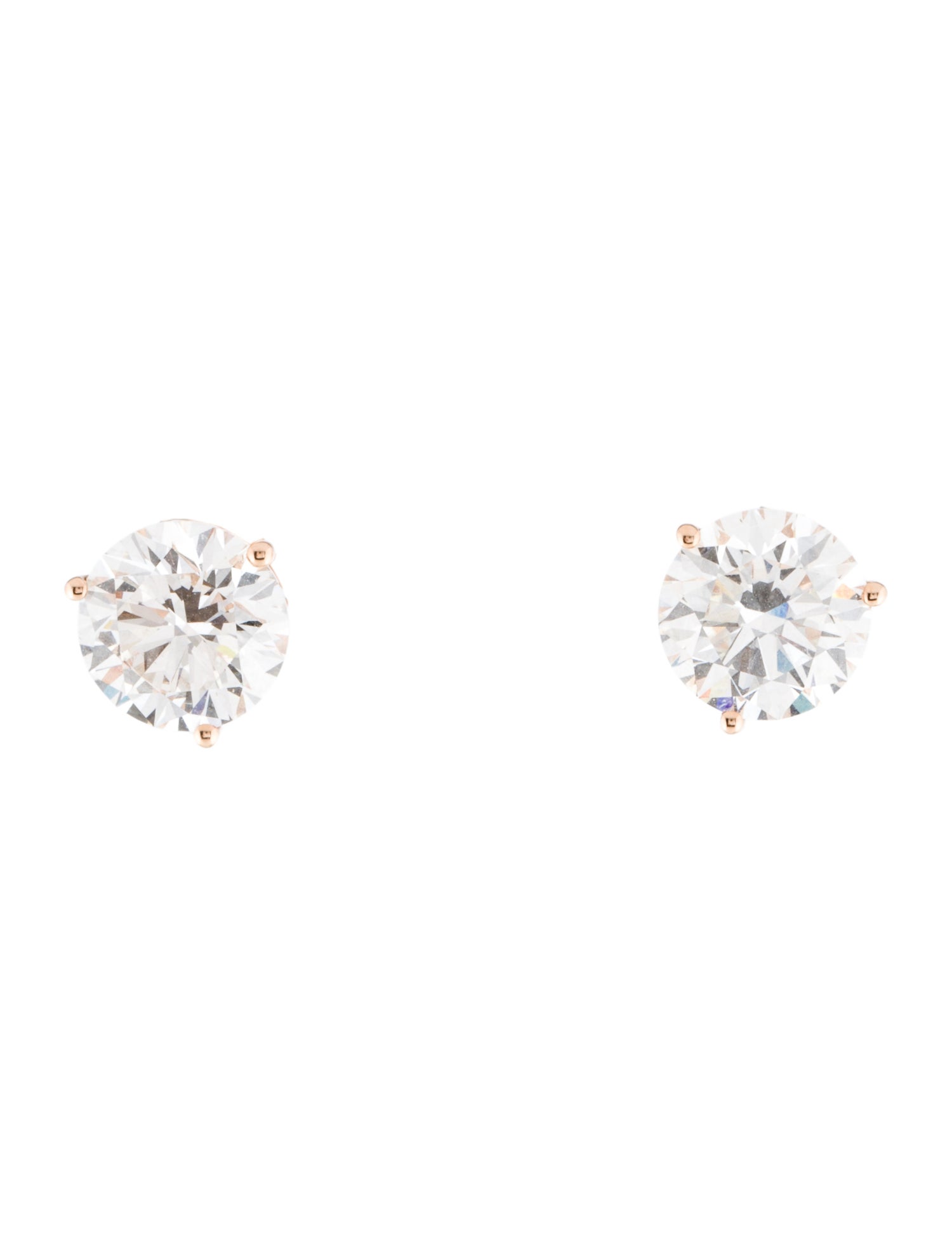 Earrings 14K 5.51ctw Lab-Grown Diamond Stud