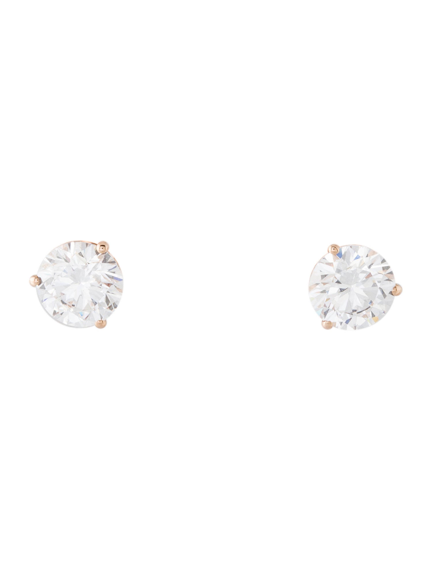 Earrings 14K 2.50ctw Lab-Grown Diamond Stud