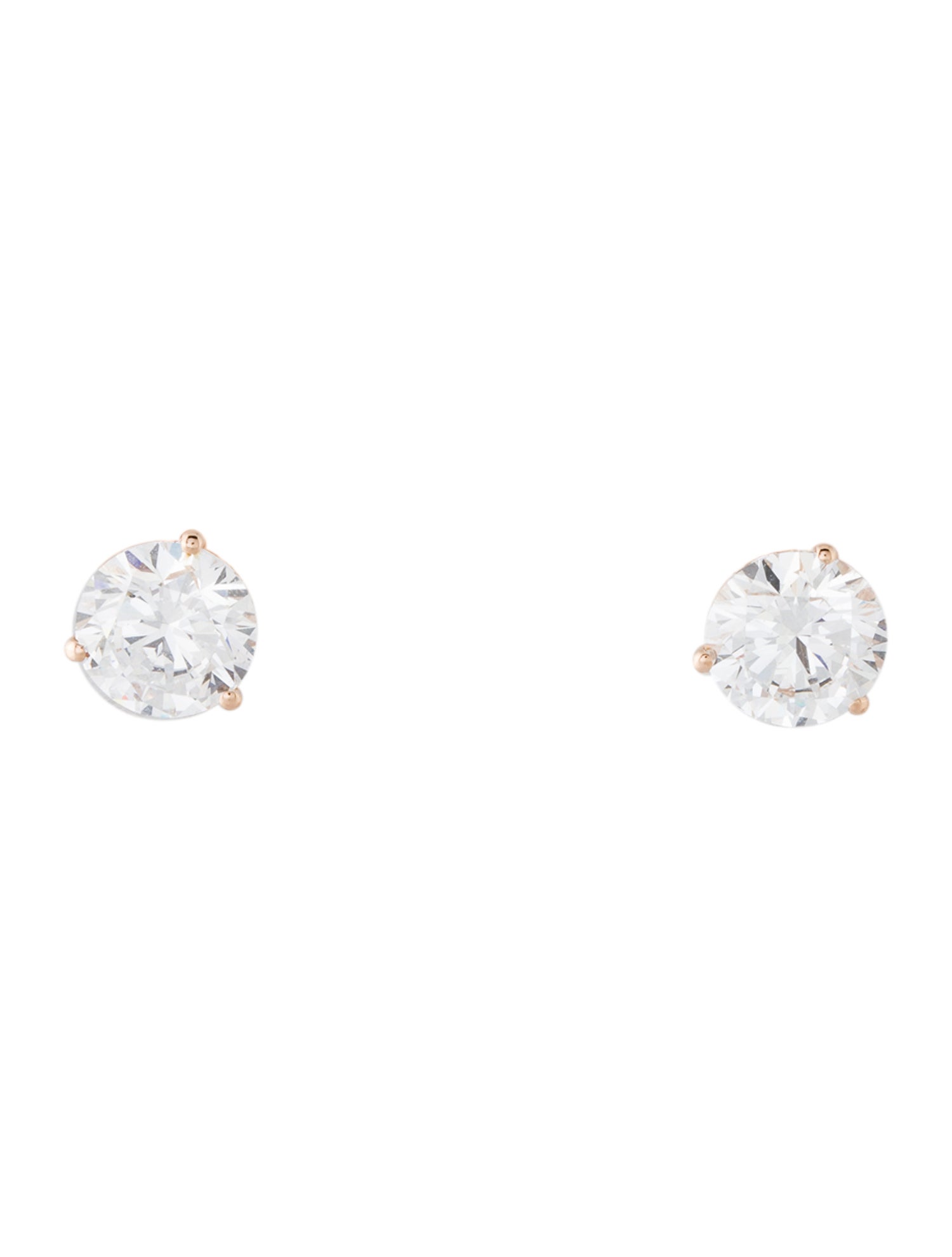 Earrings 14K 2.50ctw Lab-Grown Diamond Stud