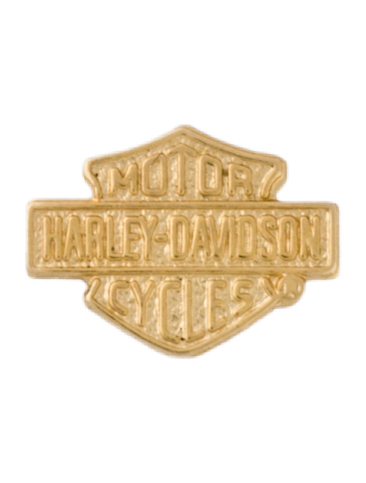 Earrings 14K Harley Davidson Single Stud Earring