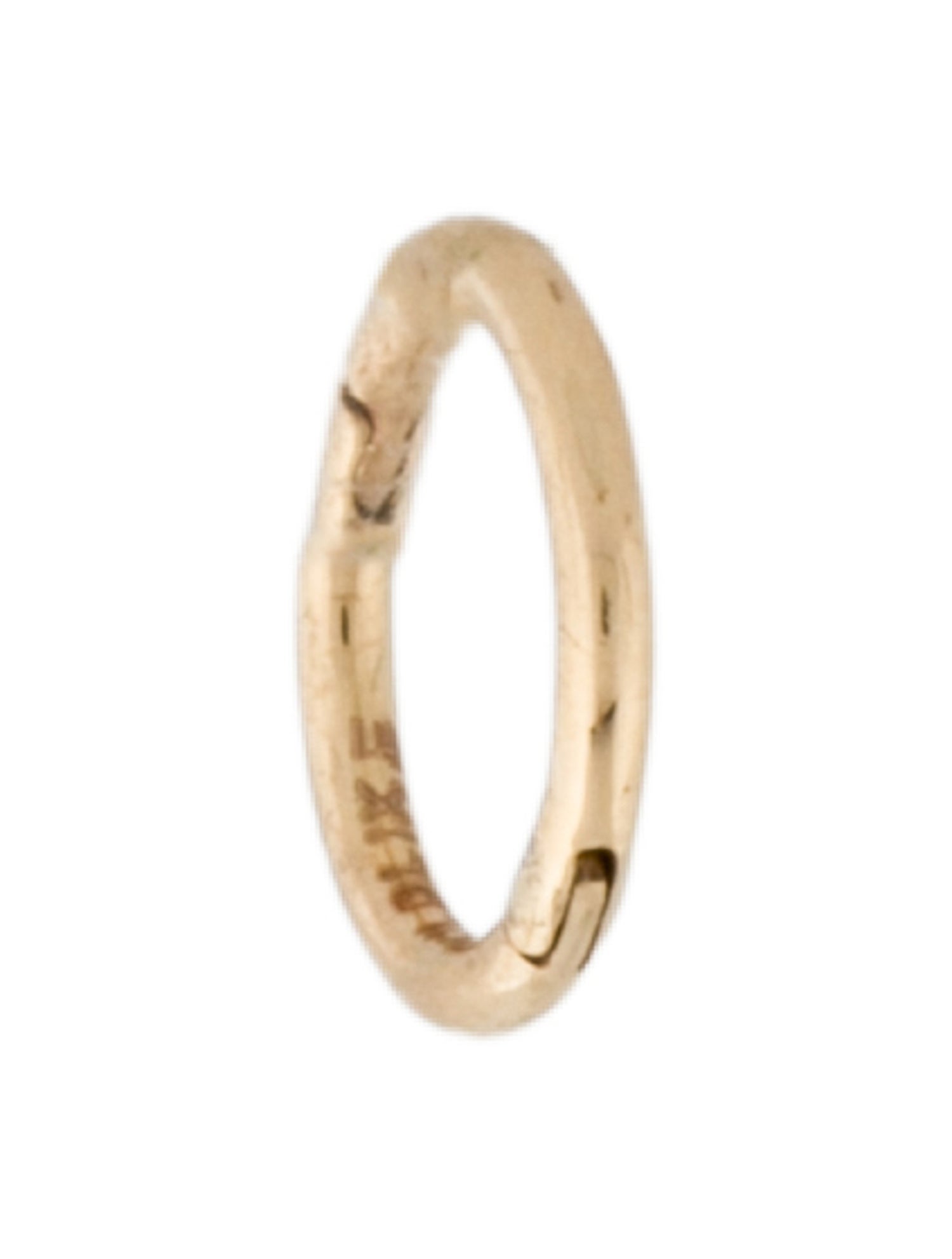 Earrings 14K WILDLIKE Clicker Single Hoop Earring