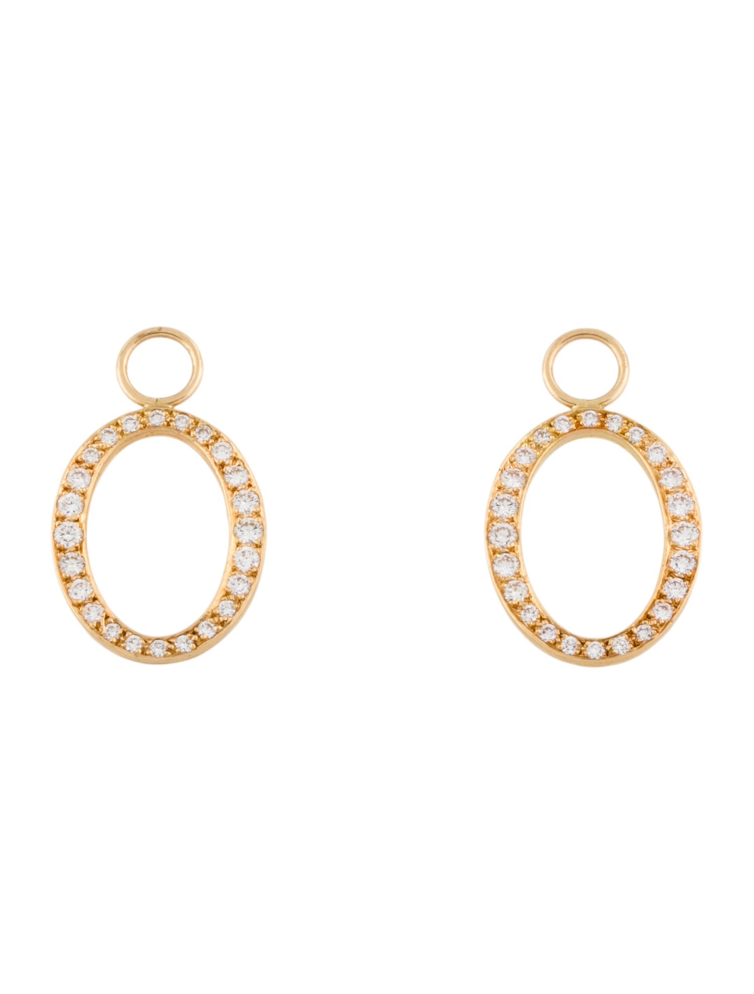 Earrings 18K Diamond Earring Enhancer