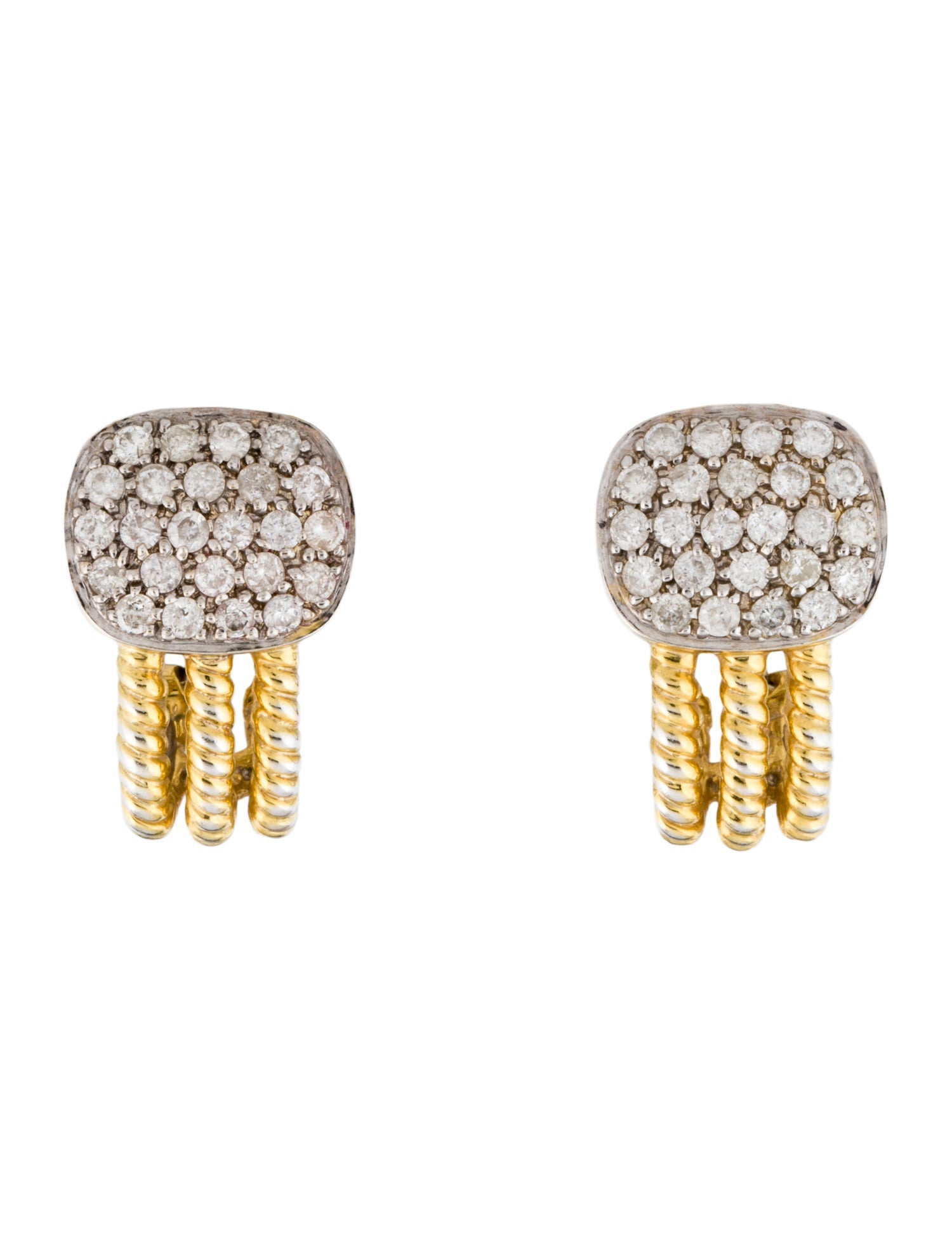Earrings 14K 1.44ctw Diamond Ear Clip