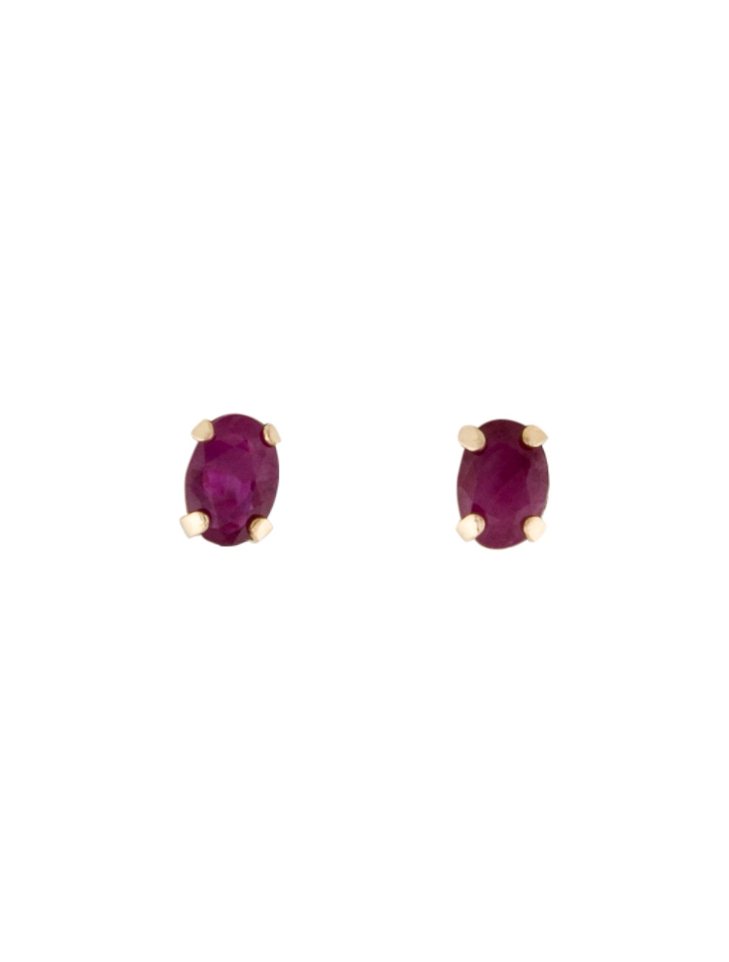 Earrings 10K Ruby Studs