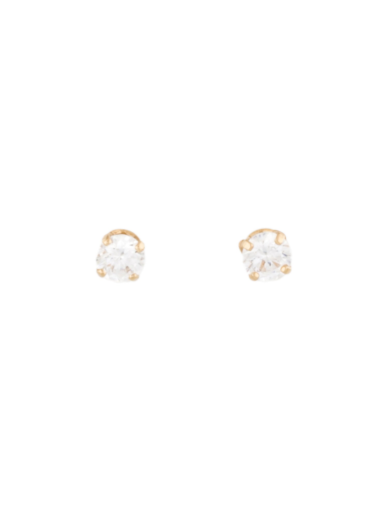 Earrings 14K Cubic Zirconia Stud