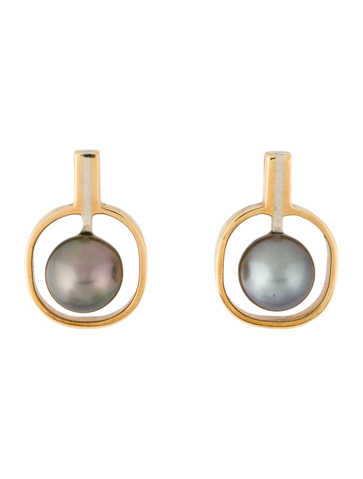 Earrings 18K Pearl Drop