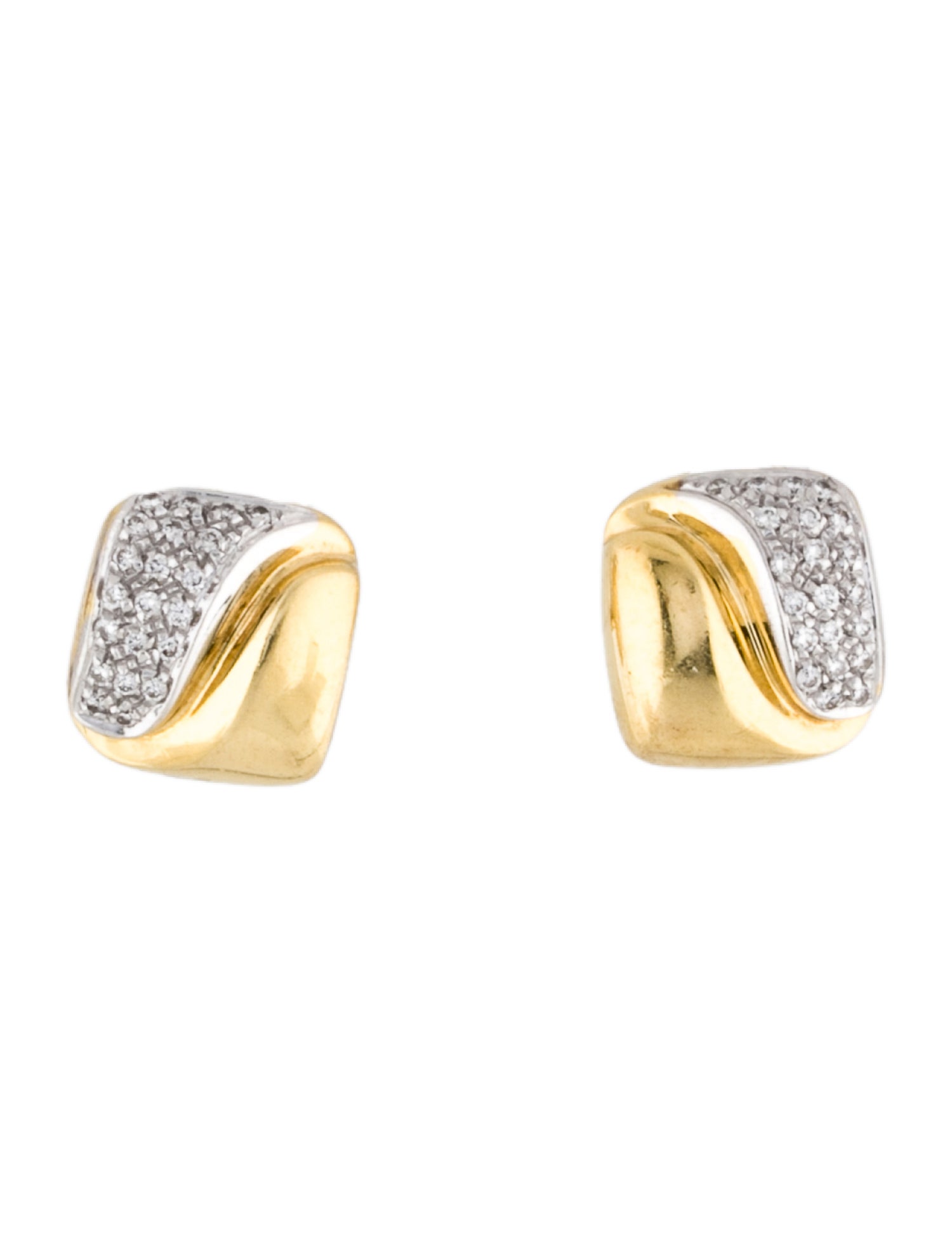 Earrings 18k Diamond Earclip