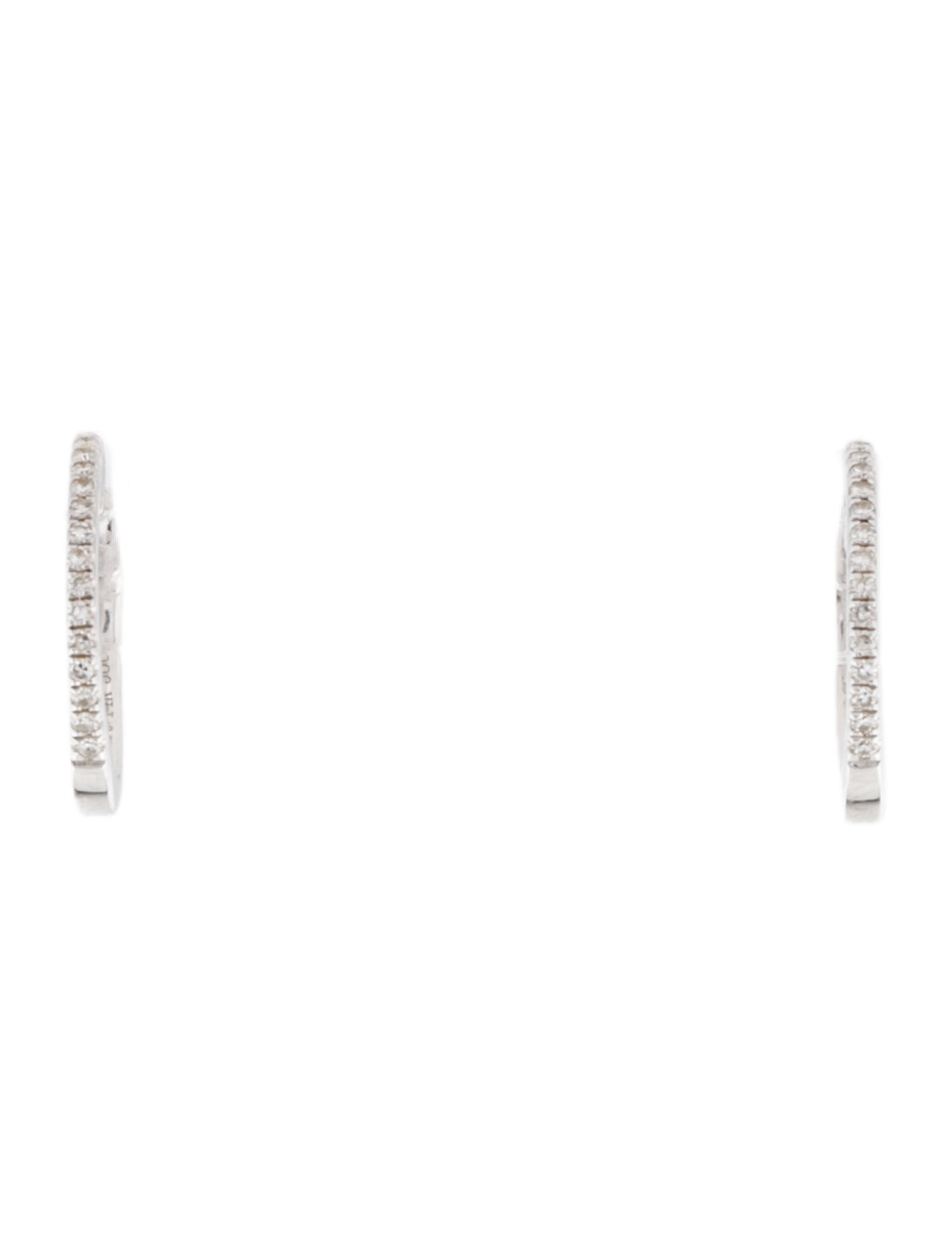 Earrings 14K Diamond Huggie