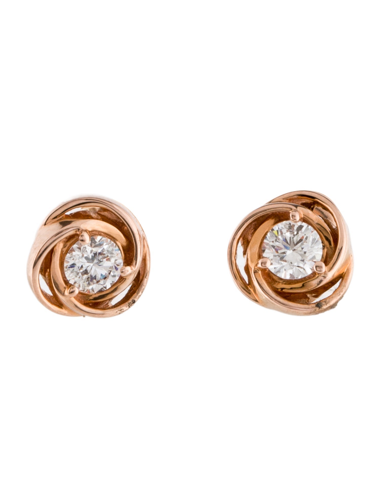 Earrings 14K Diamond Stud