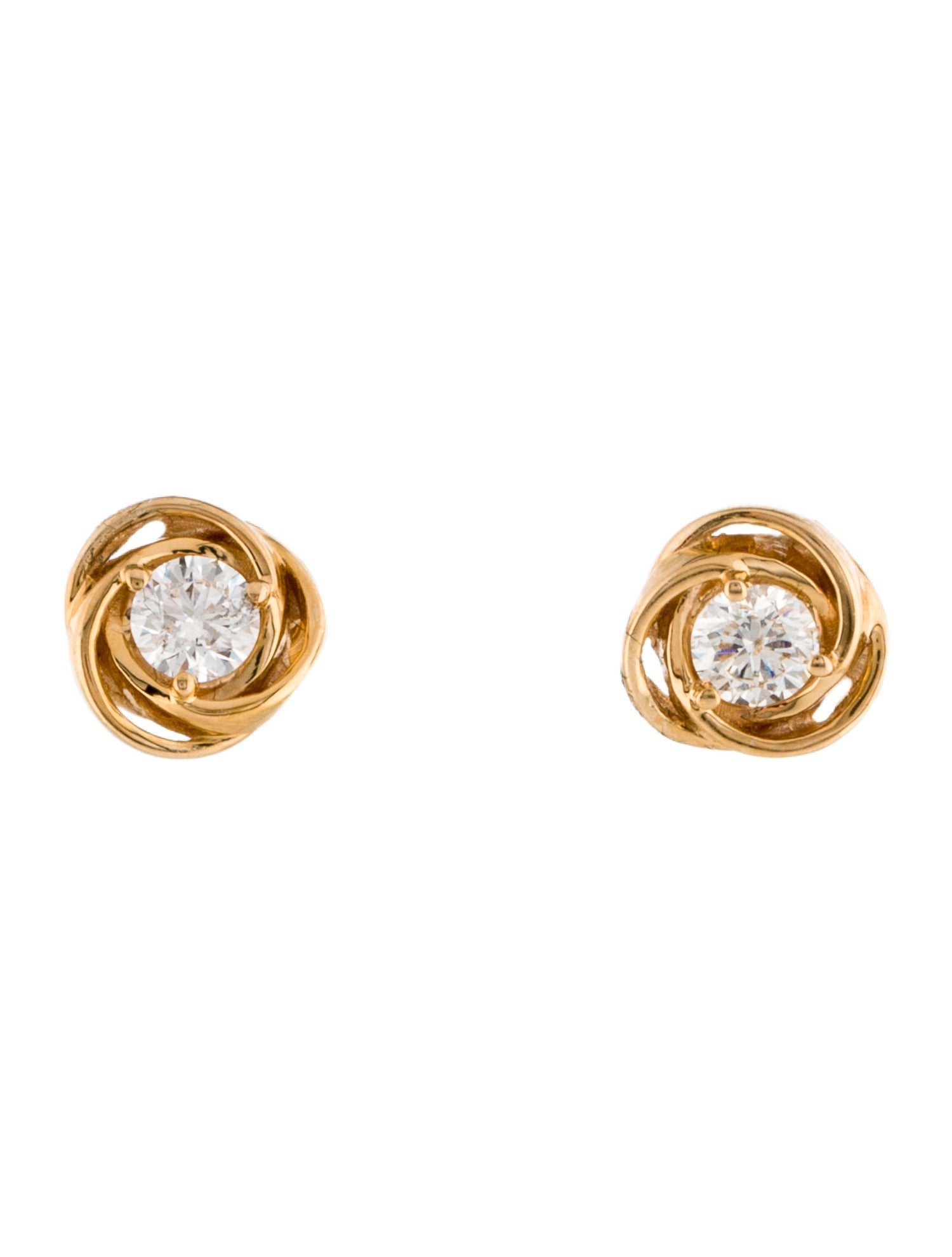 Earrings 14K Diamond Stud Earrings