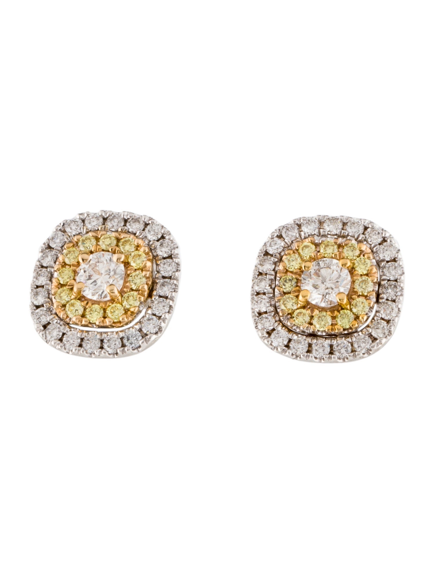Earrings 14K 1.00ctw Diamond Stud