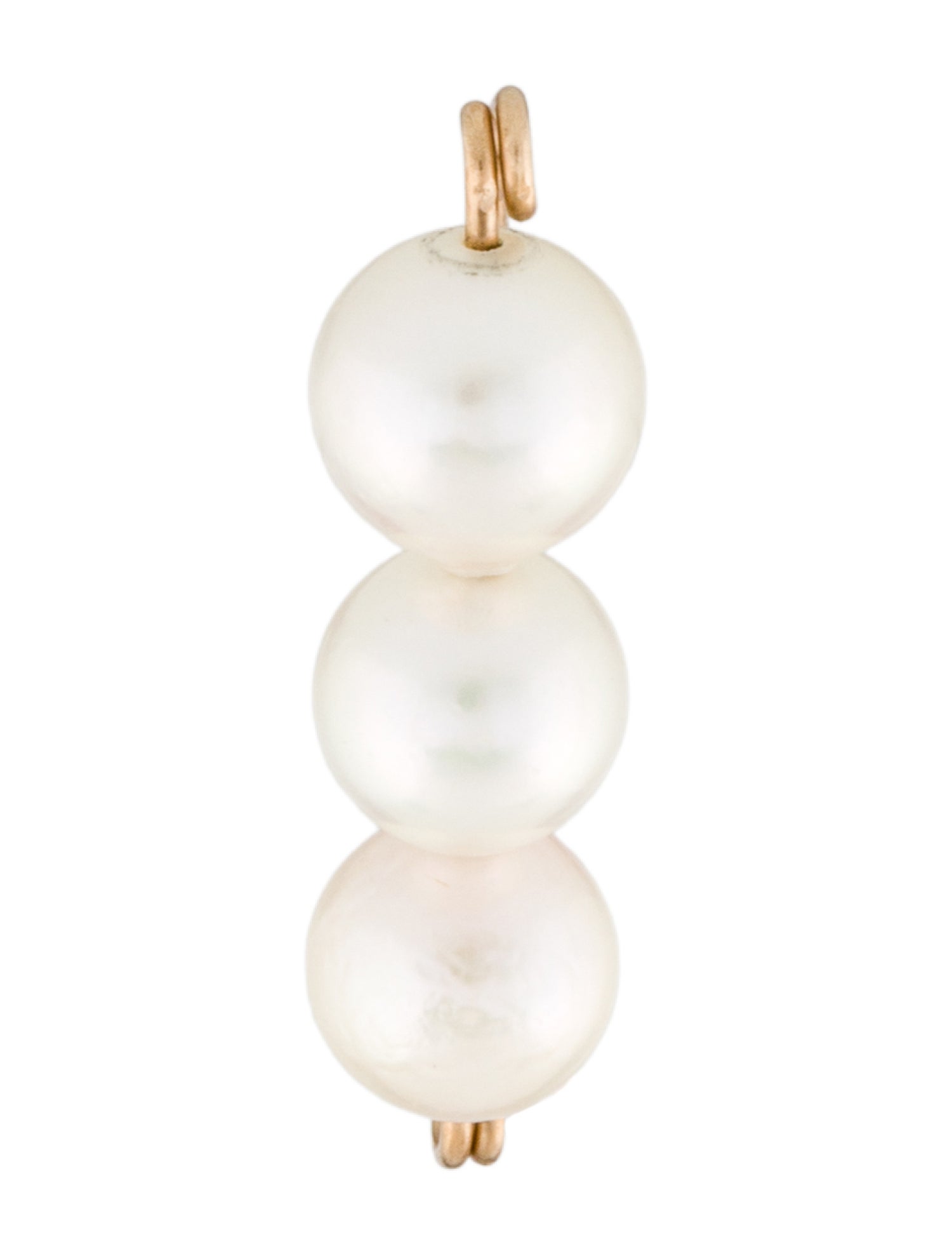 Earrings 14K Pearl Single Drop
