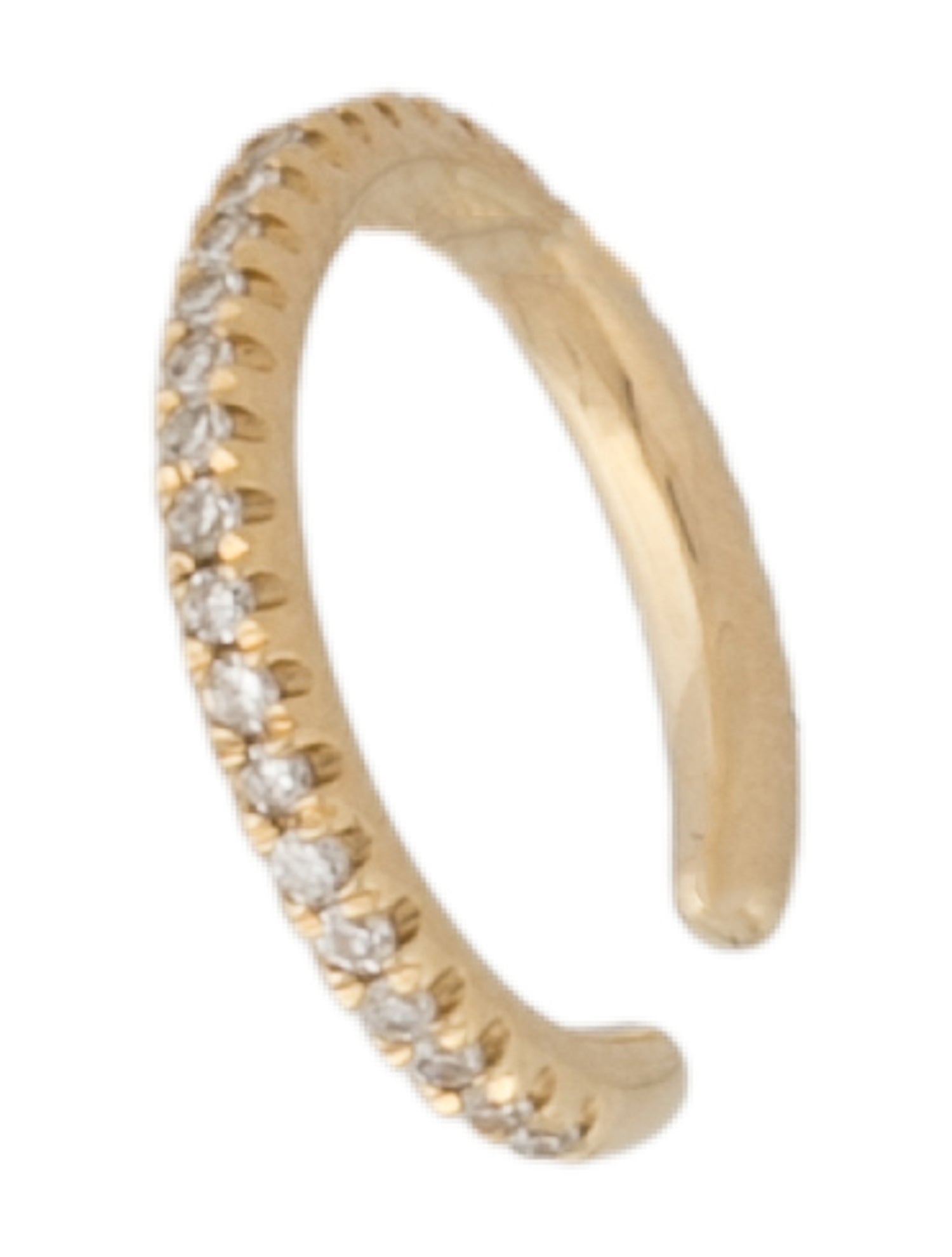 Earrings 14K Diamond Ear Cuff