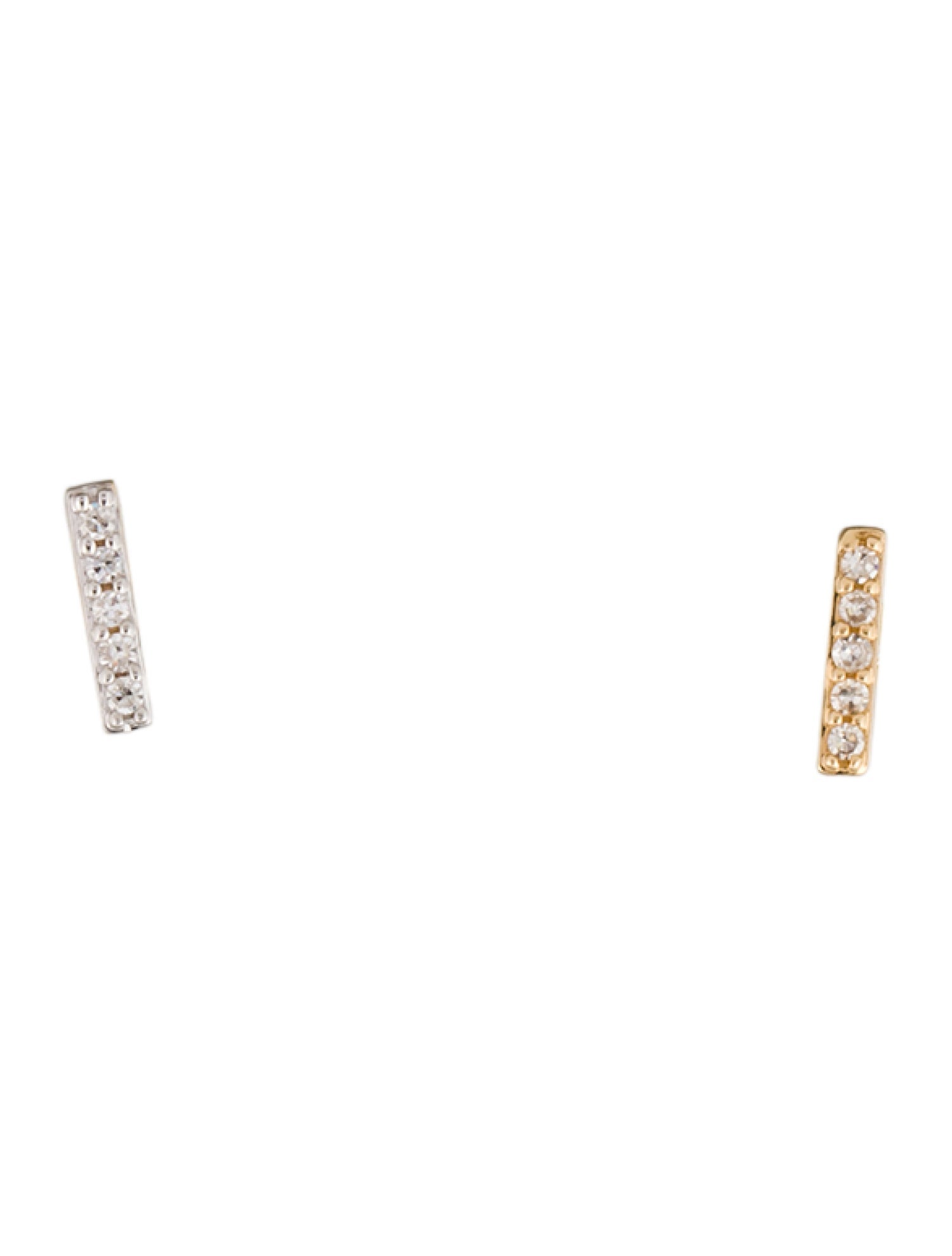 Earrings 14K Diamond Stud Earrings